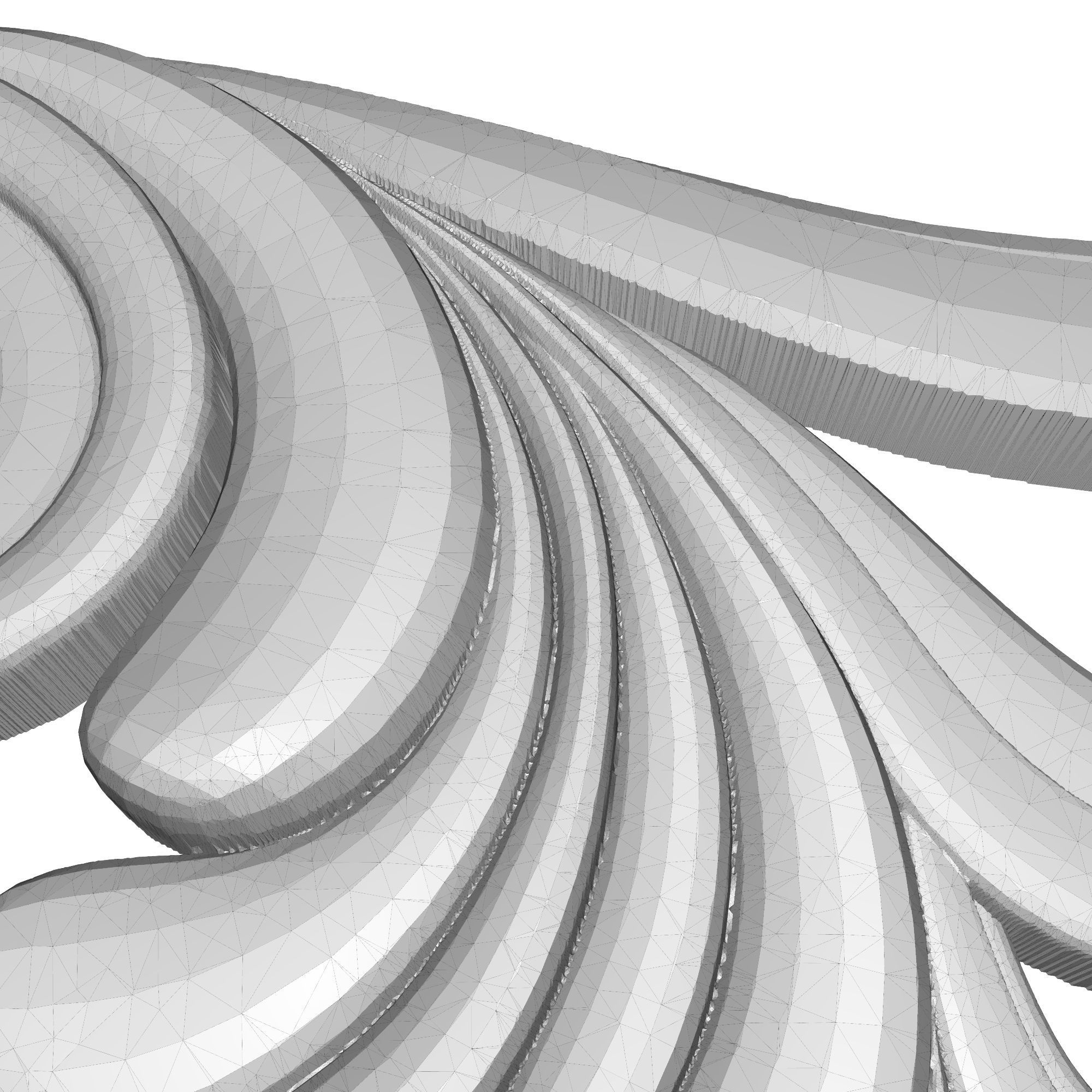 decorative pattern ready for 3D printing 3D model_7