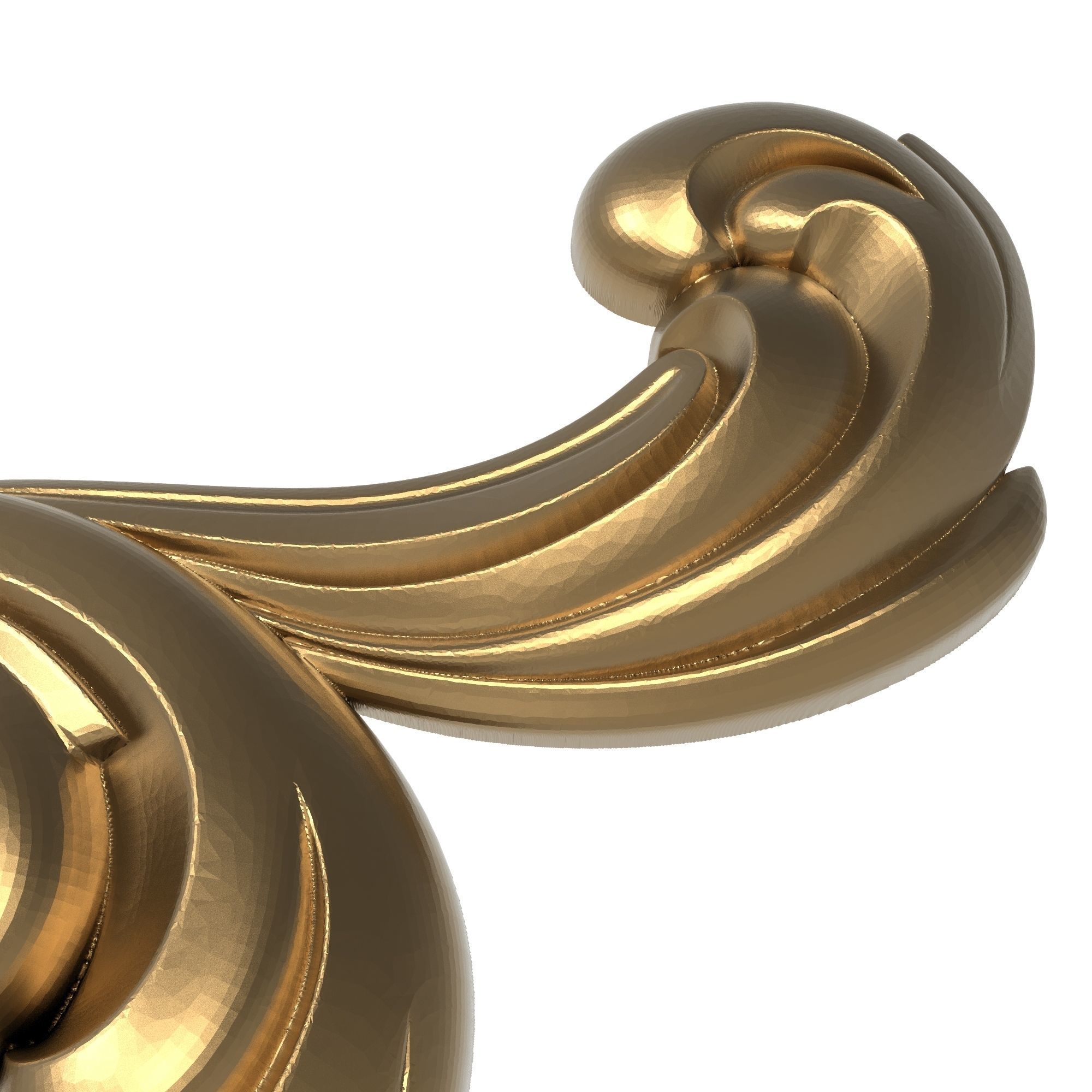 decorative pattern ready for 3D printing 3D model_4