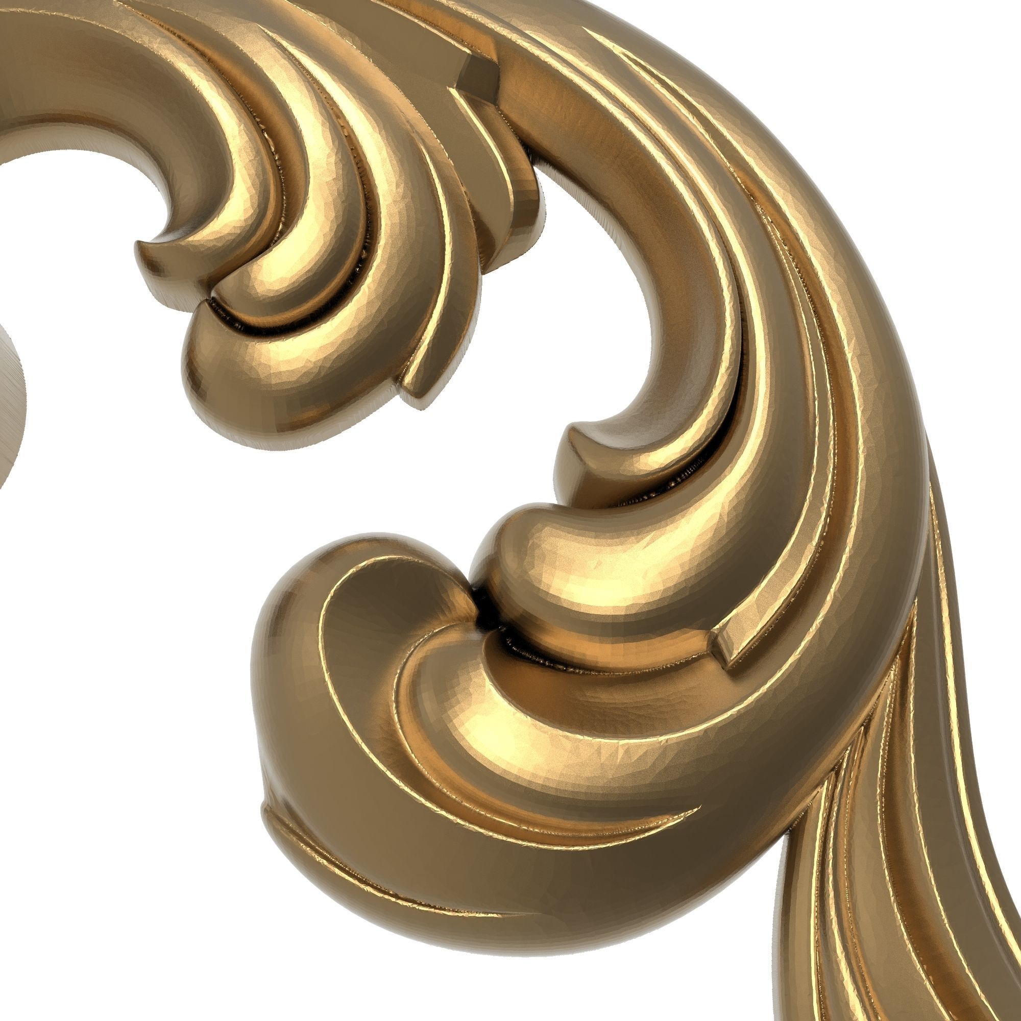 decorative pattern ready for 3D printing 3D model_5