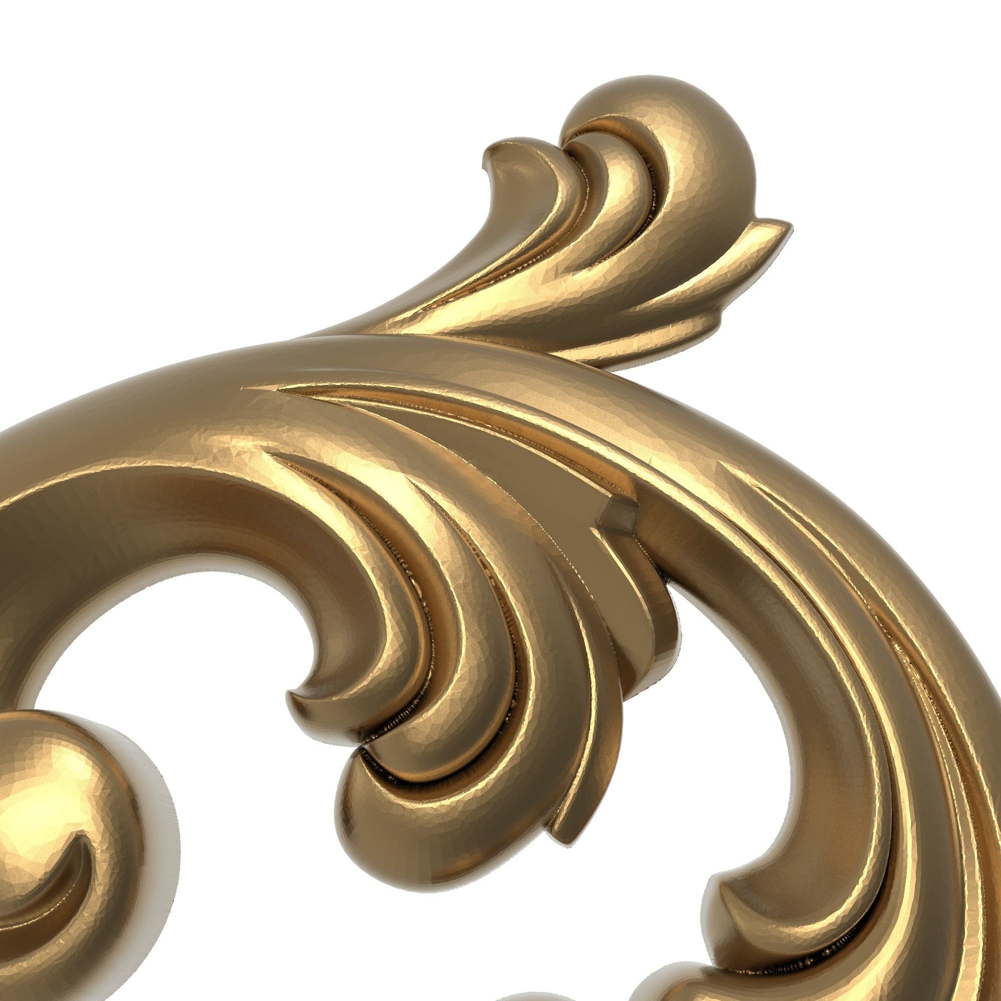 decorative pattern ready for 3D printing 3D model_6