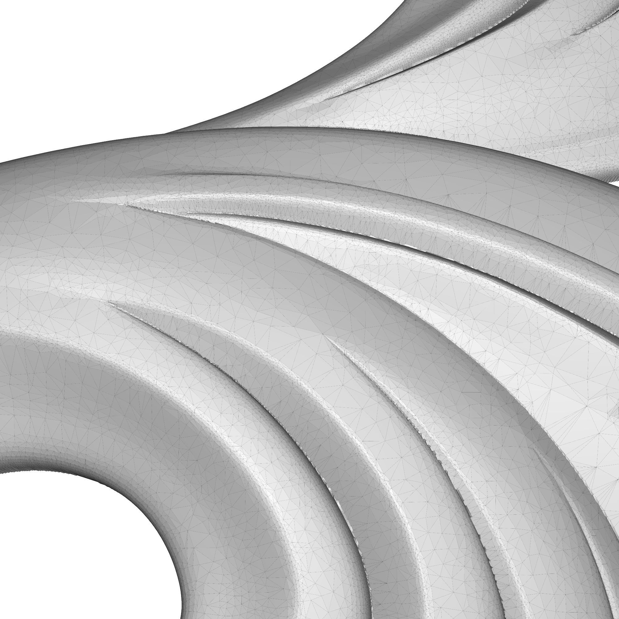 decorative pattern ready for 3D printing 3D model_7