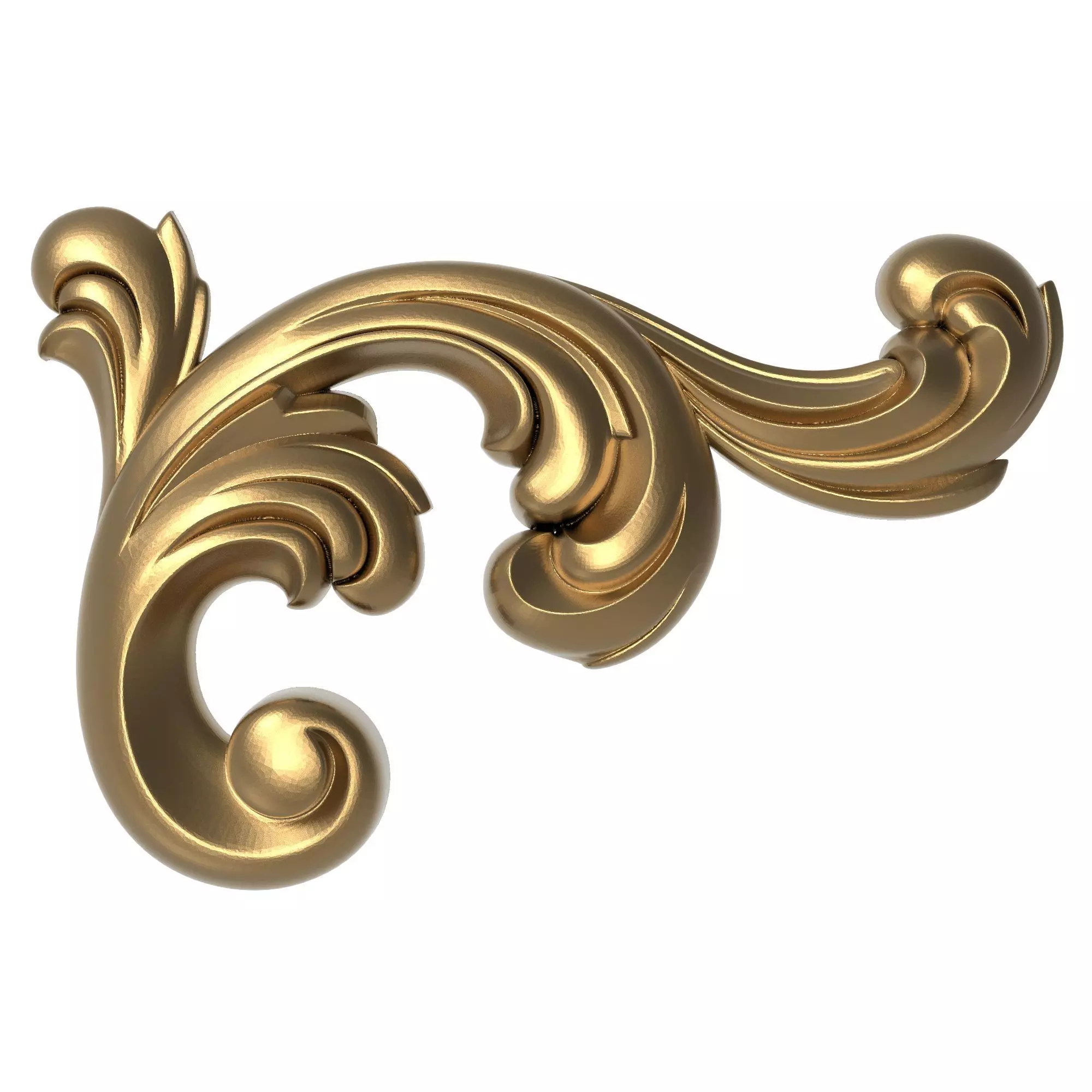 decorative pattern ready for 3D printing 3D model_0