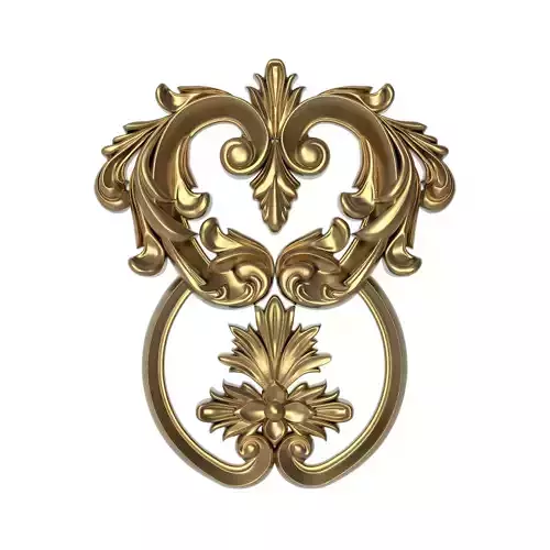  decorative pattern ready for 3D printing