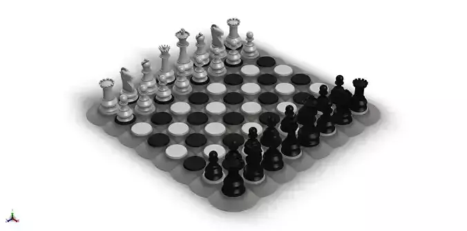 Chess Set and Chess Board