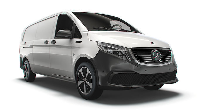 Mercedes Benz EQV Cargo Van L3 2021 3D model