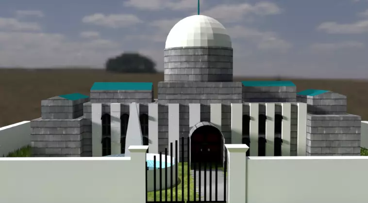 arabe house Free low-poly 3D model