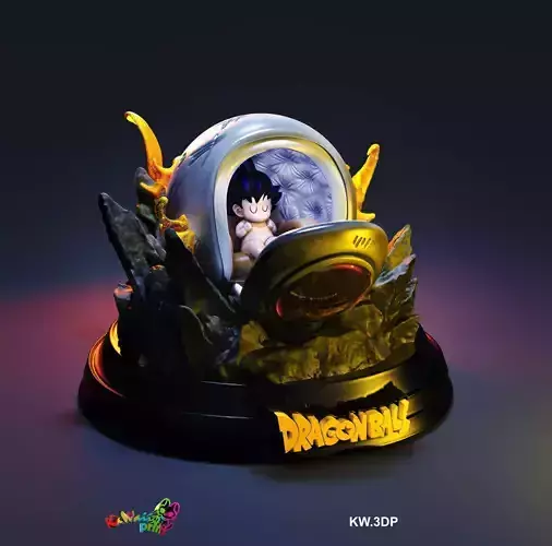 the arrival dragon ball figurine