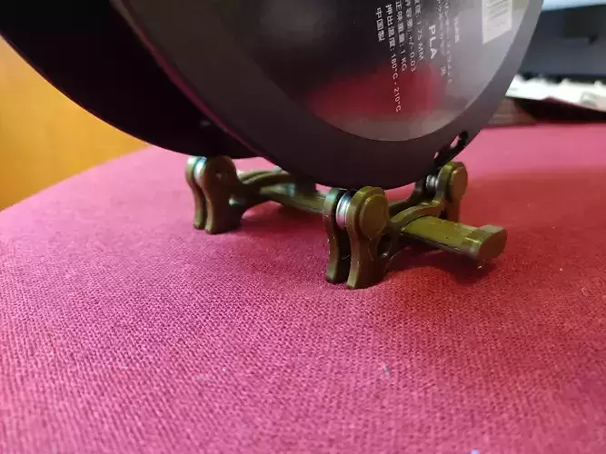 Printable 3d printer spool support