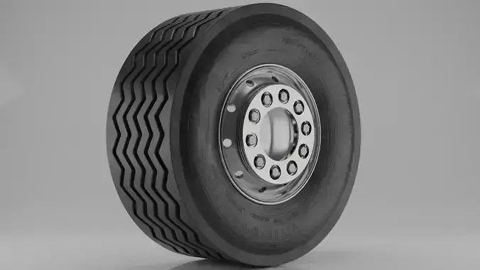 Truck Tire and Rim