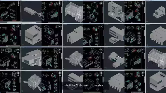 Unbuilt Le Corbusier 