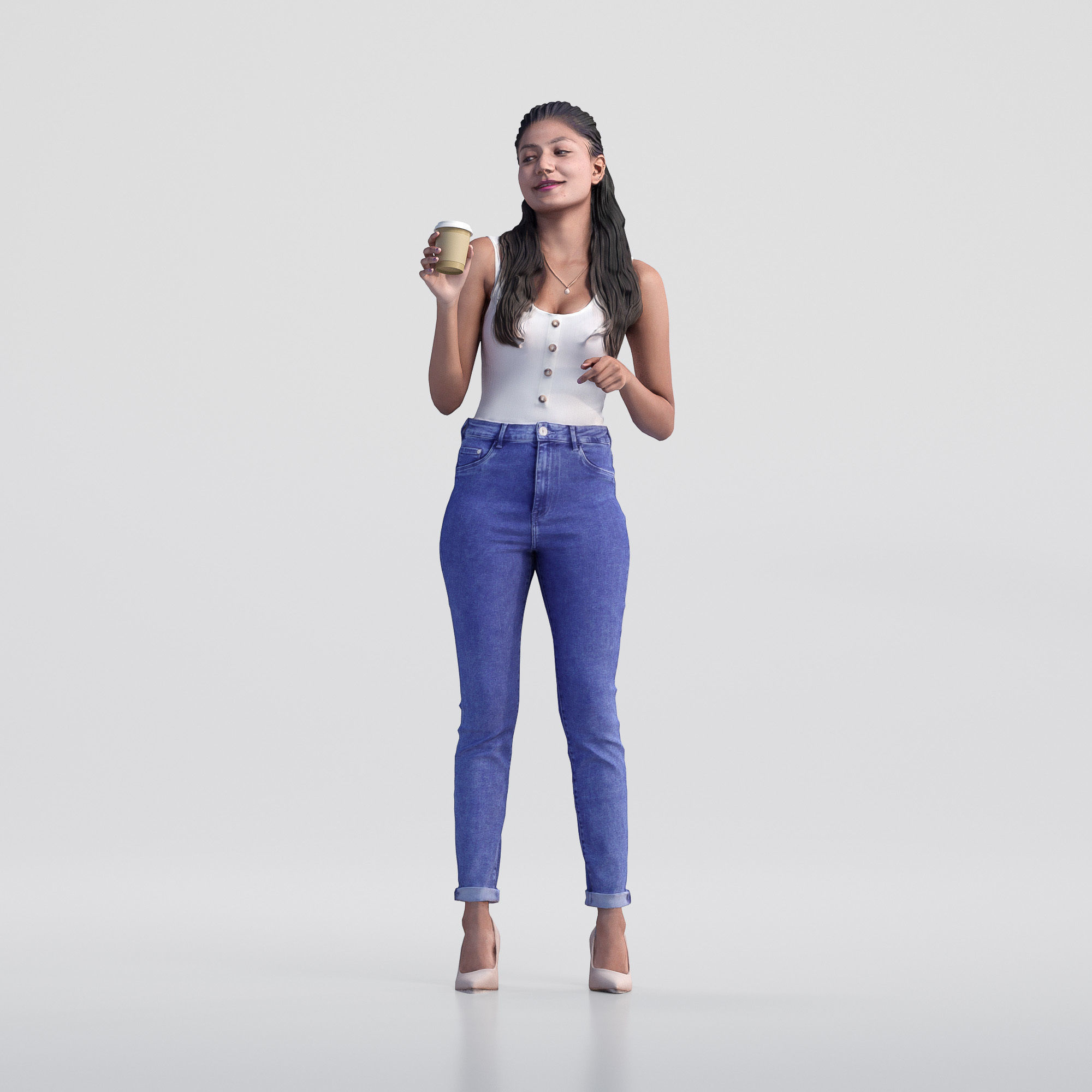 Bundle Casual 004 3D model_7