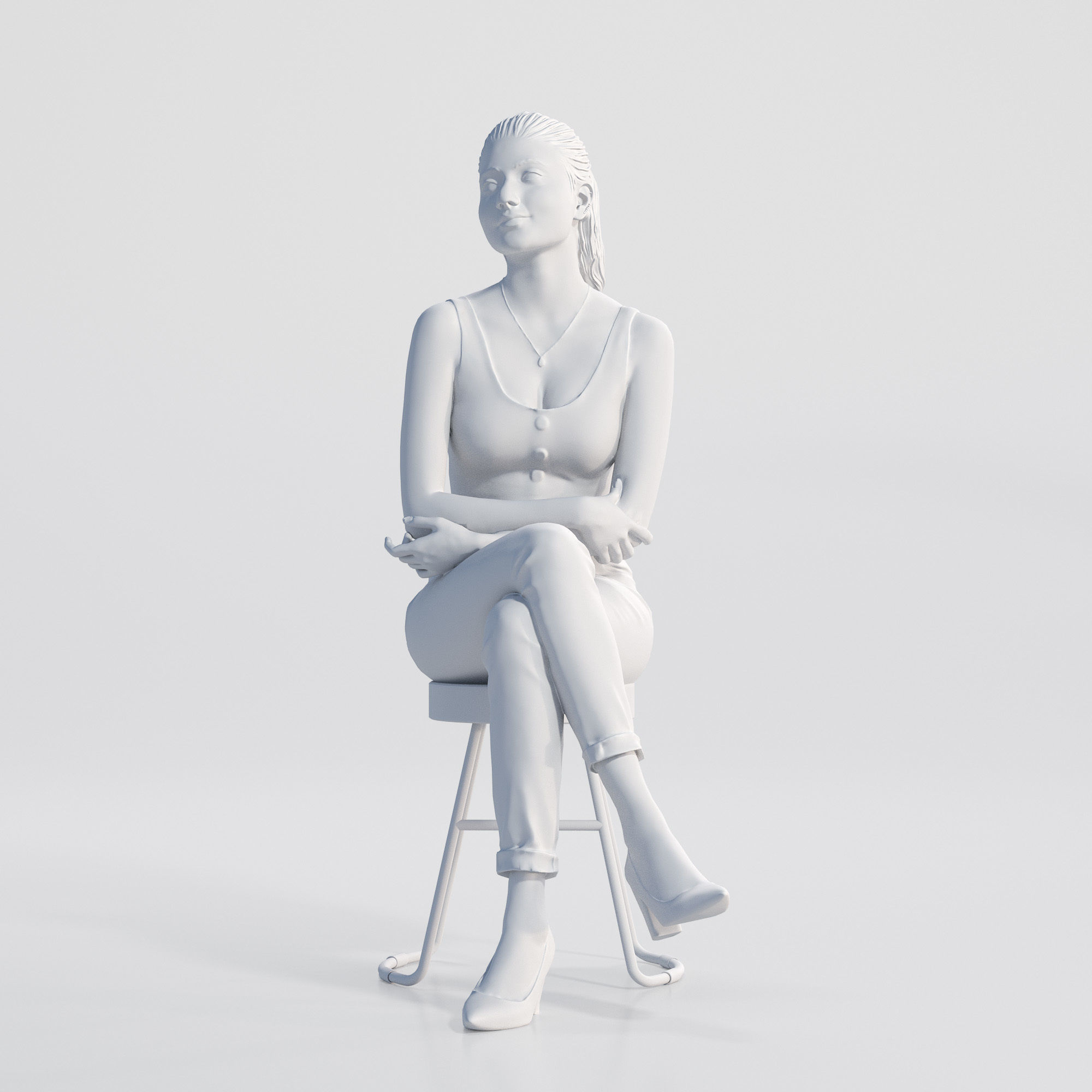 Bundle Casual 004 3D model_13