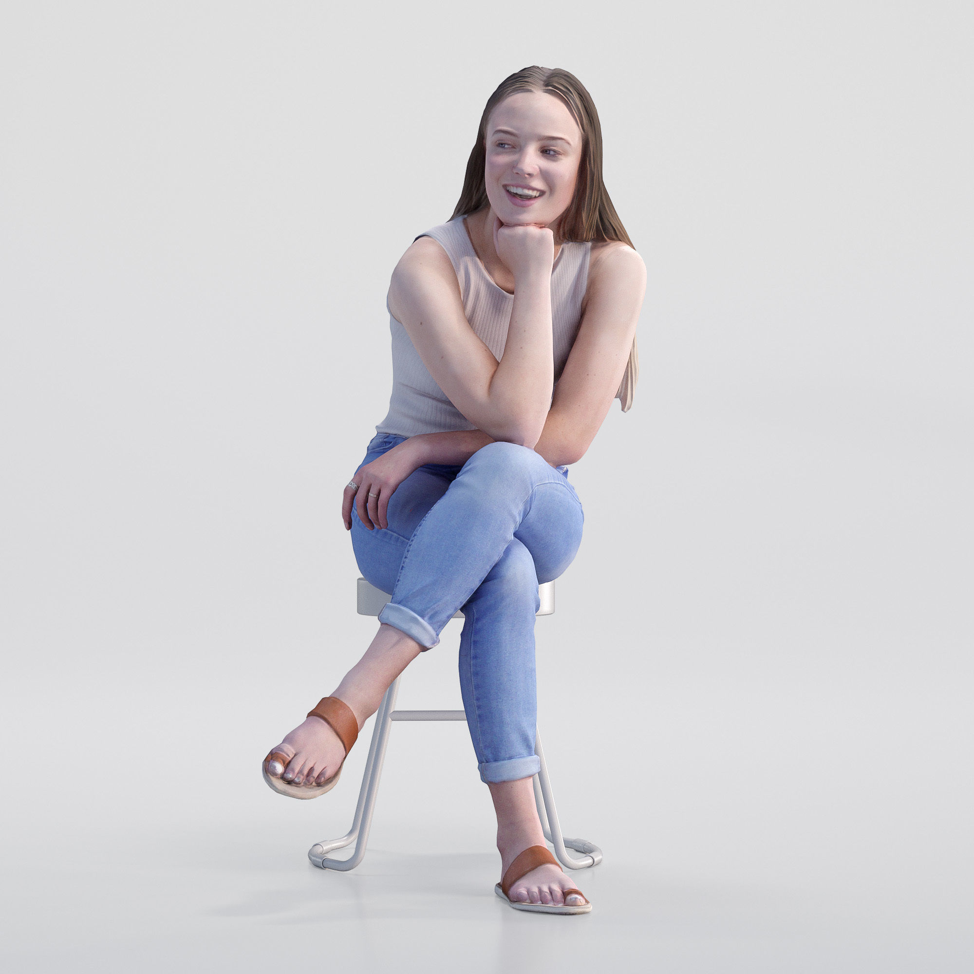 Bundle Casual 004 3D model_31