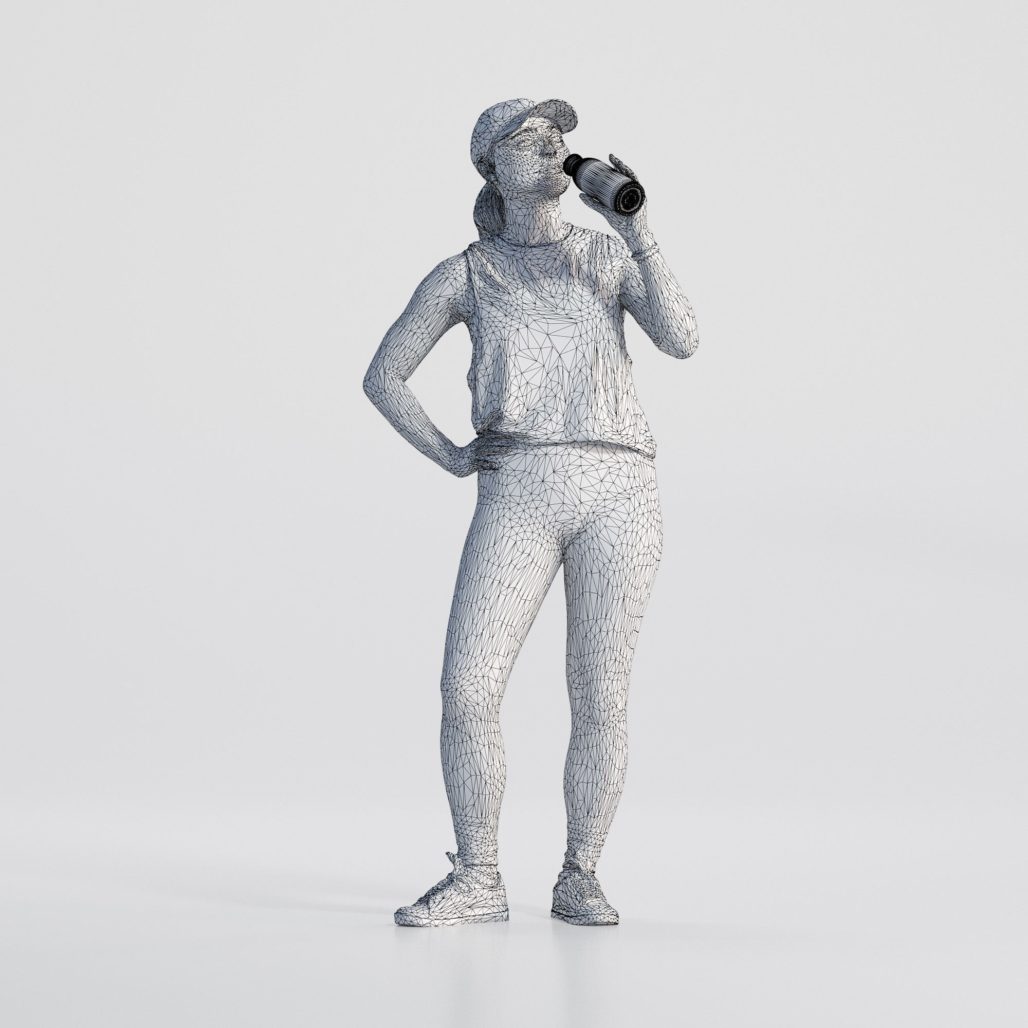 Bundle Casual 004 3D model_6