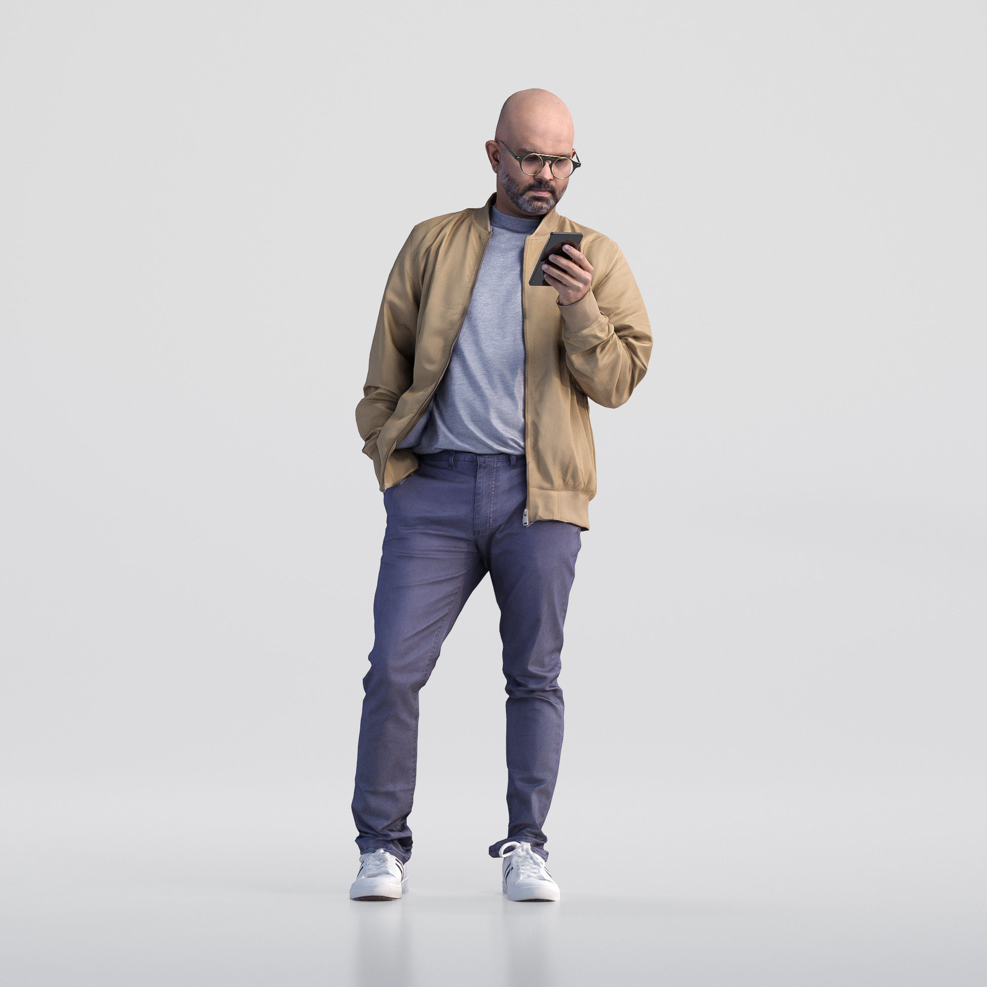 Bundle Casual 004 3D model_27