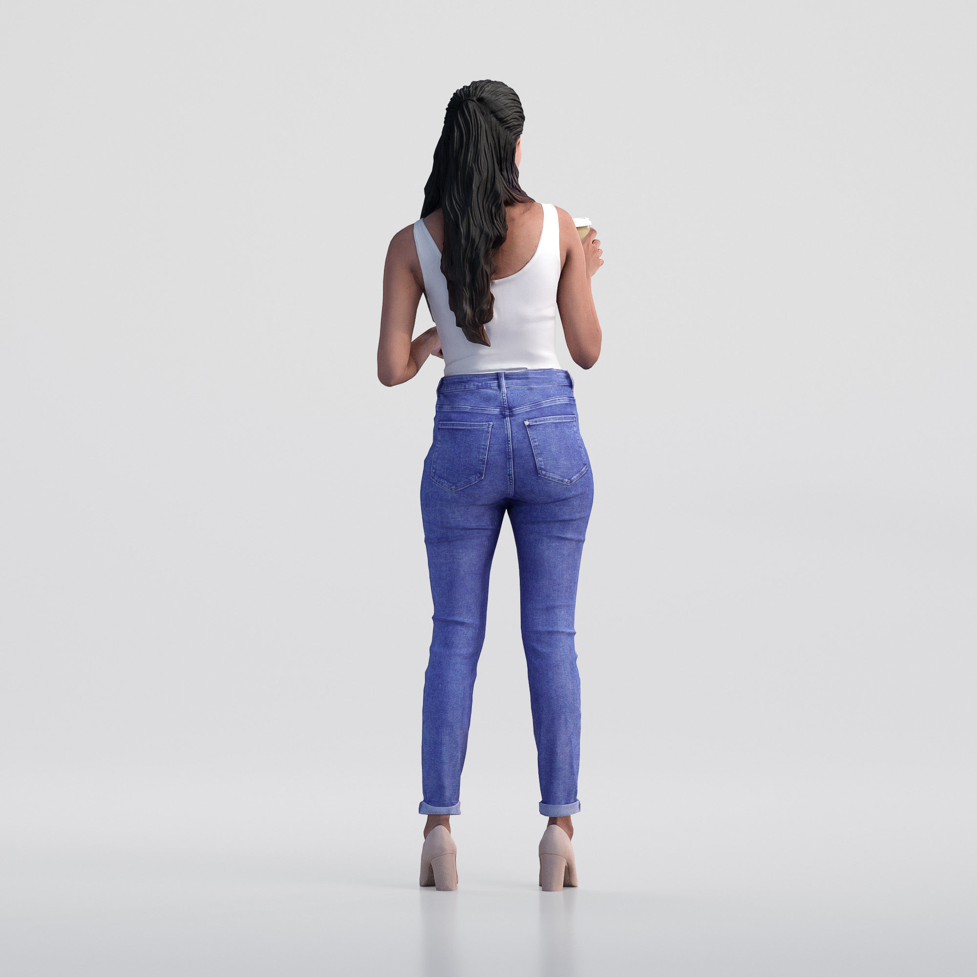 Bundle Casual 004 3D model_8