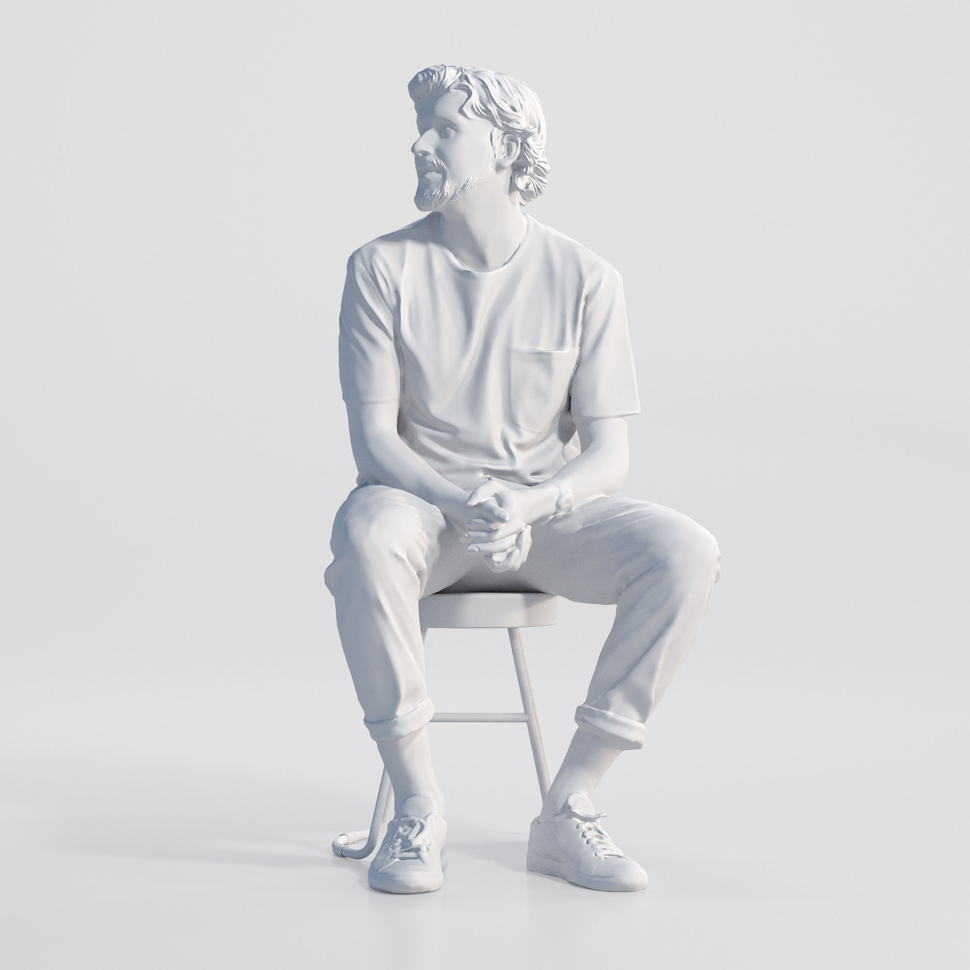 Bundle Casual 004 3D model_21