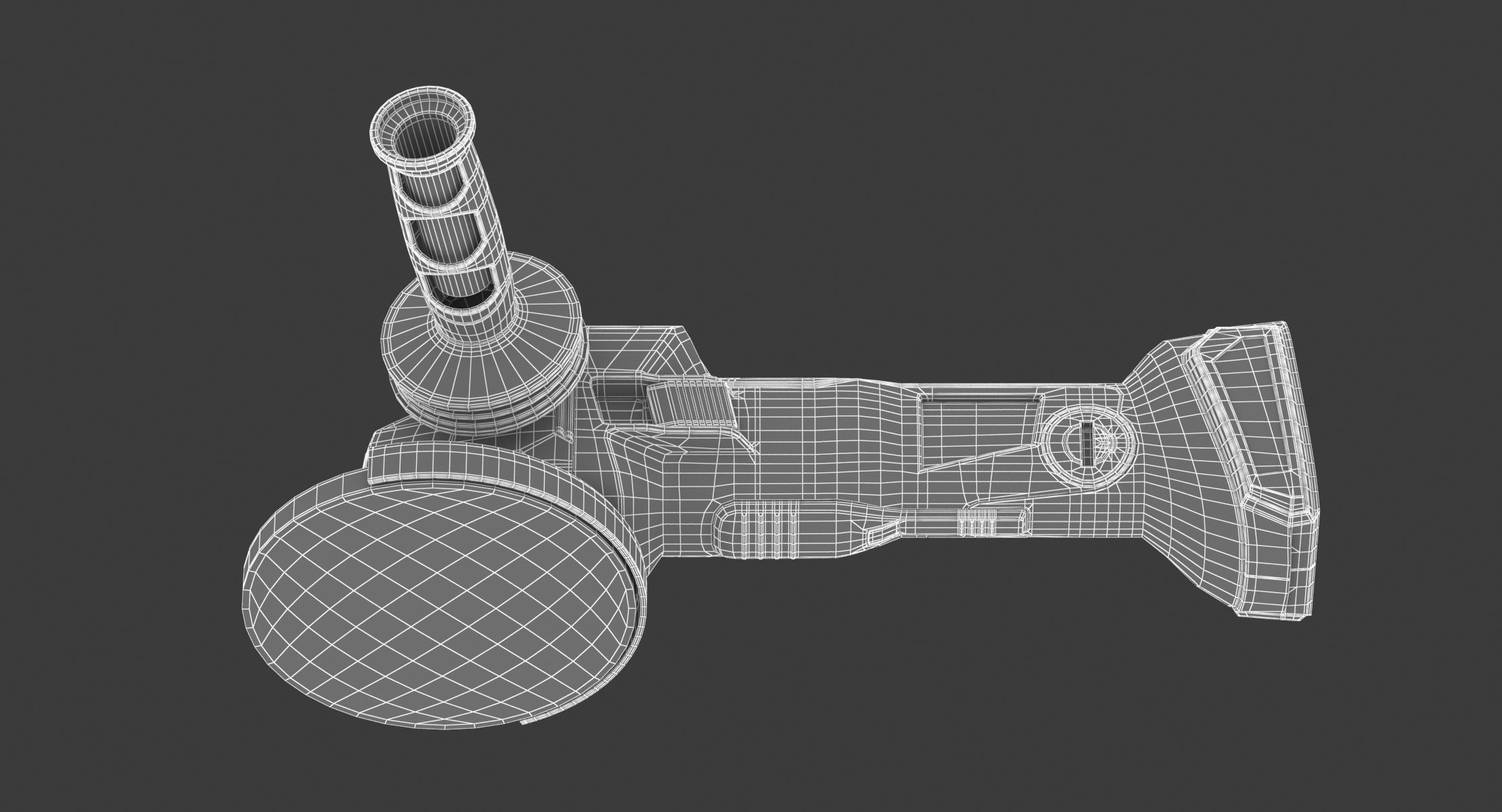 Cordless Angle Grinder GWS 3D model_15