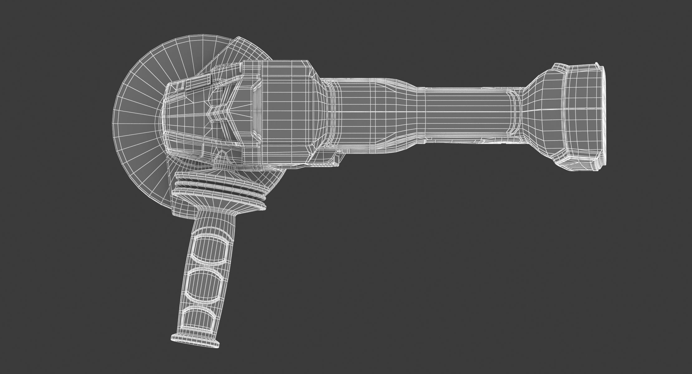 Cordless Angle Grinder GWS 3D model_18