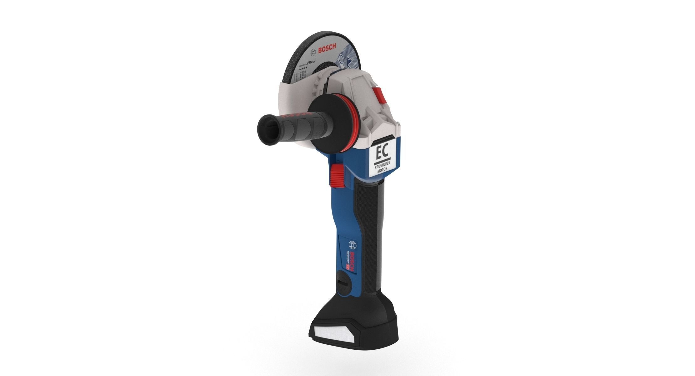 Cordless Angle Grinder GWS 3D model_9