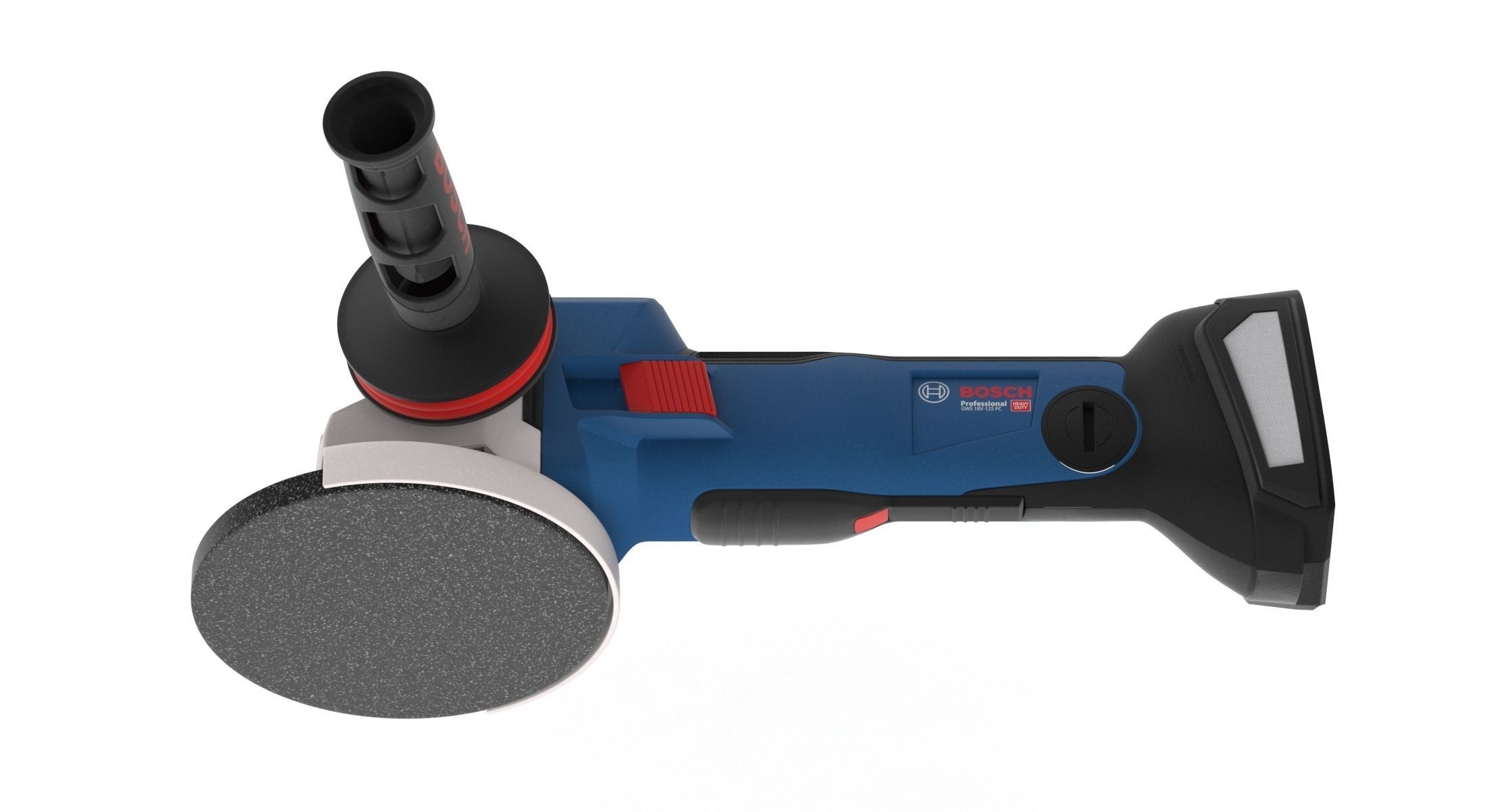 Cordless Angle Grinder GWS 3D model_5