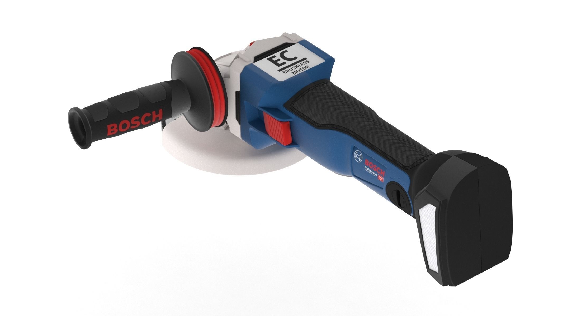 Cordless Angle Grinder GWS 3D model_4