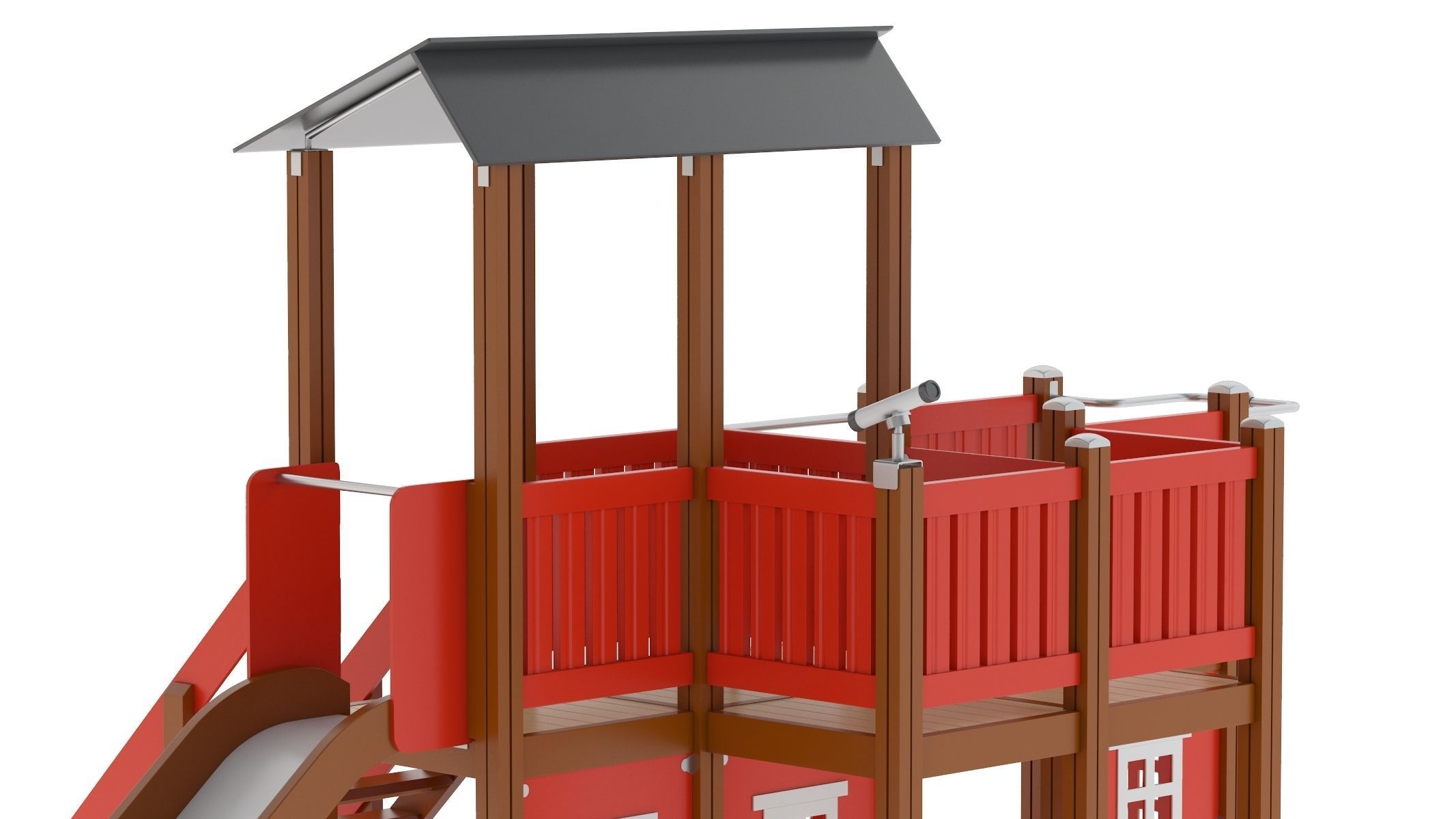 Lappset Farm House 3D model_7