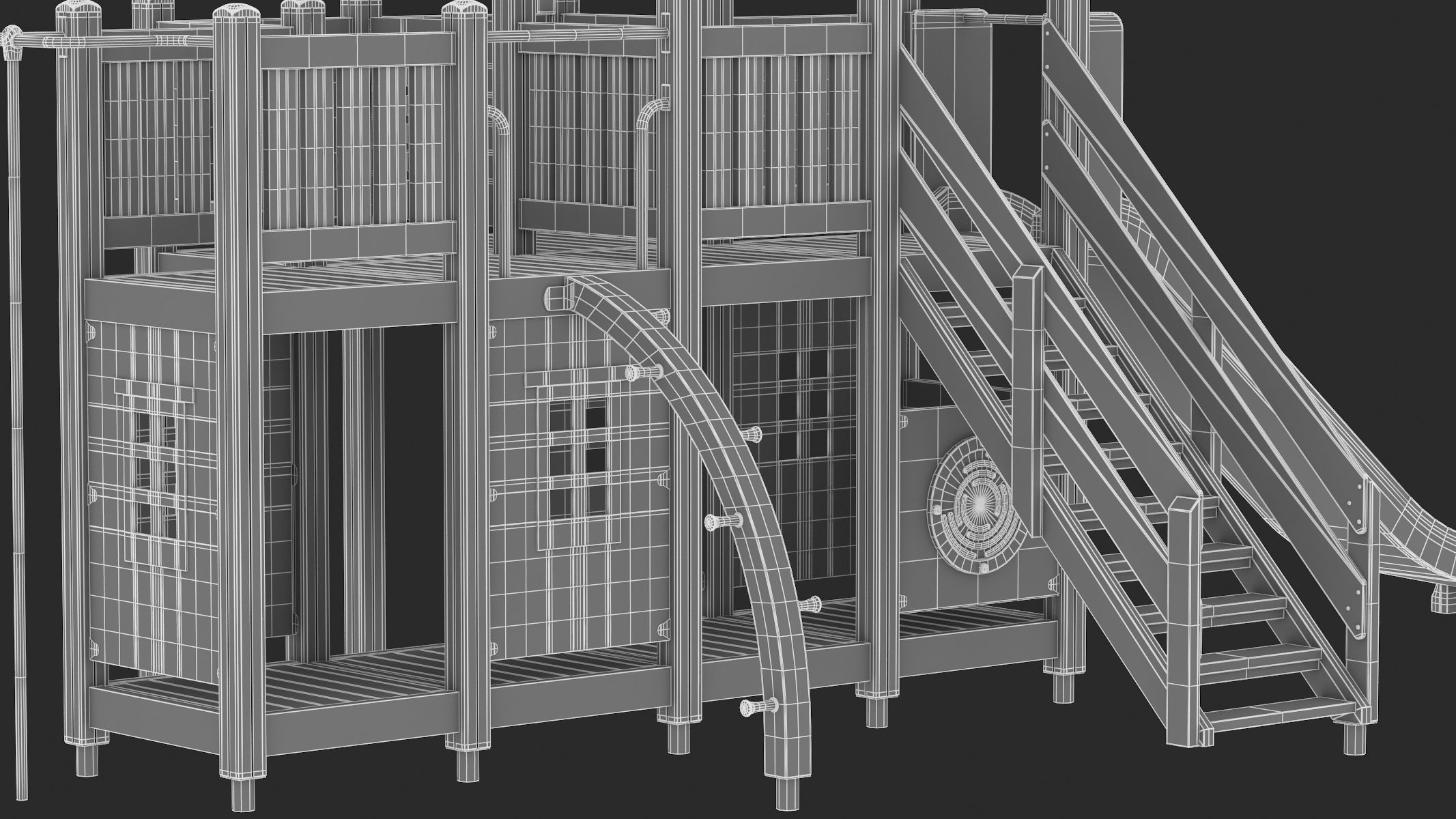 Lappset Farm House 3D model_15