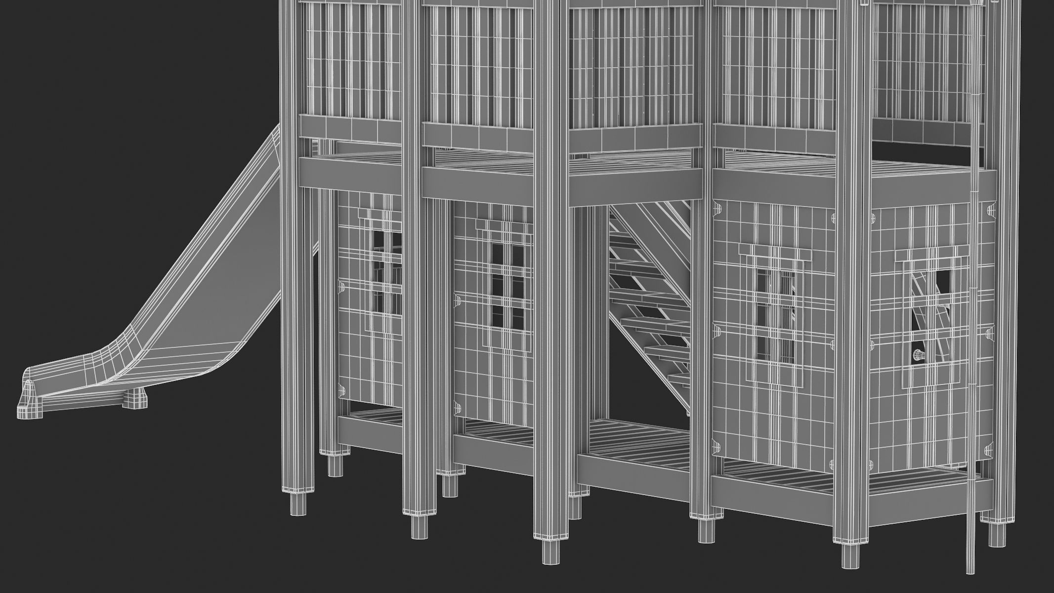 Lappset Farm House 3D model_16