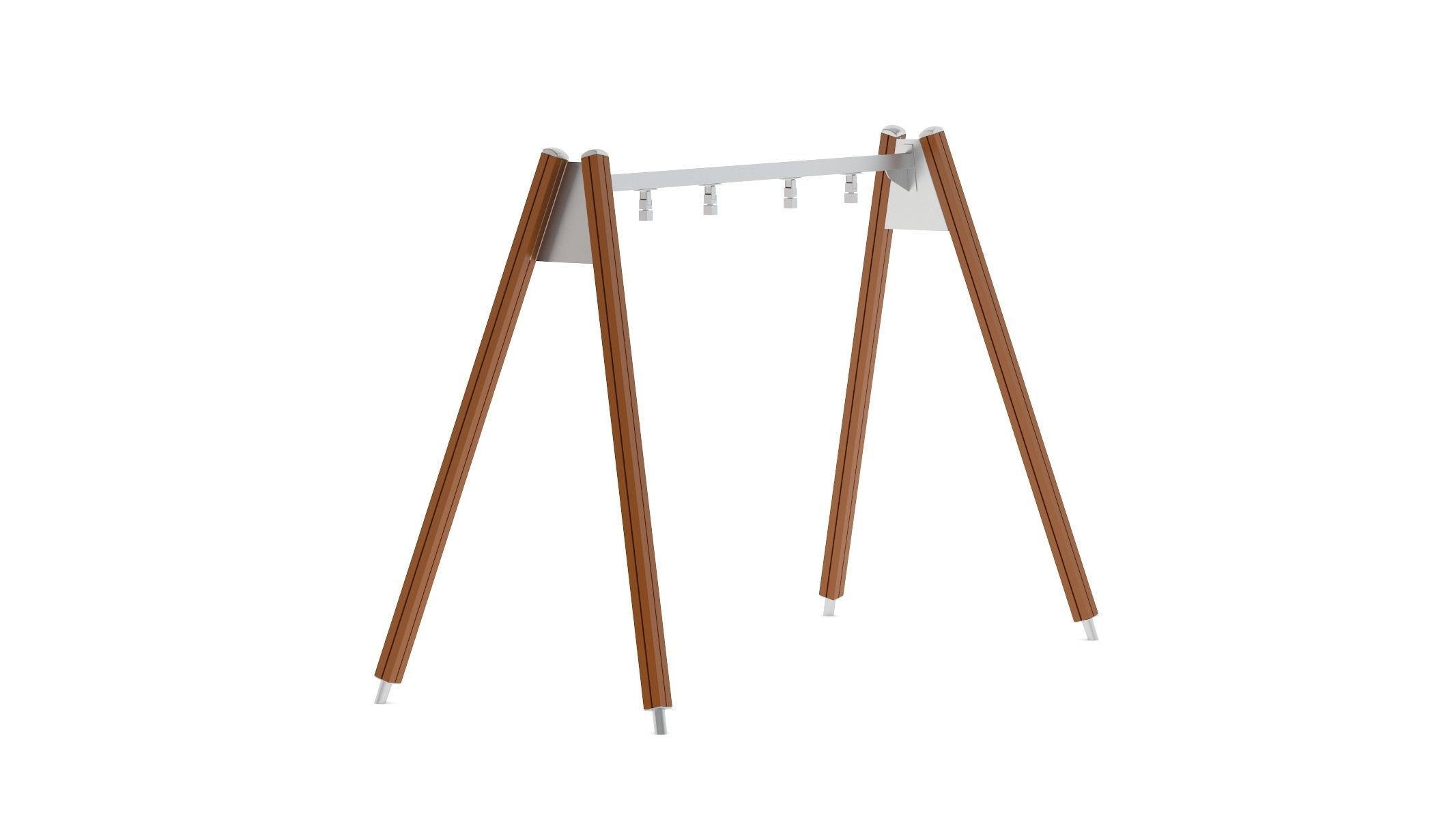 Lappset Swing Frame Low 3D model_1