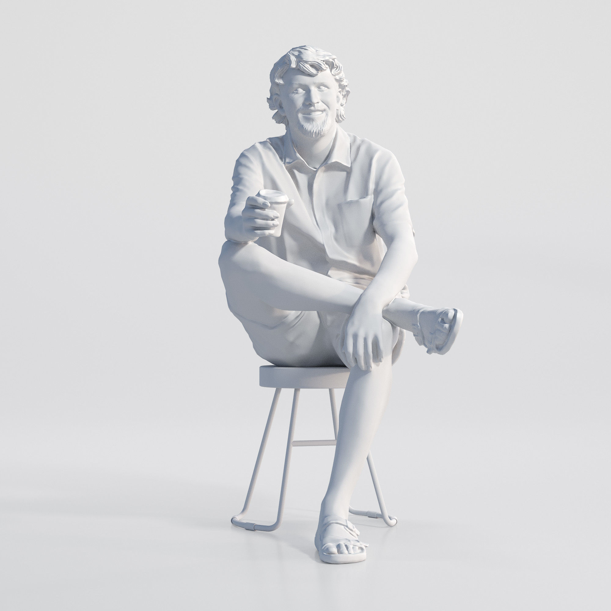 Bundle Casual 005 3D model_21