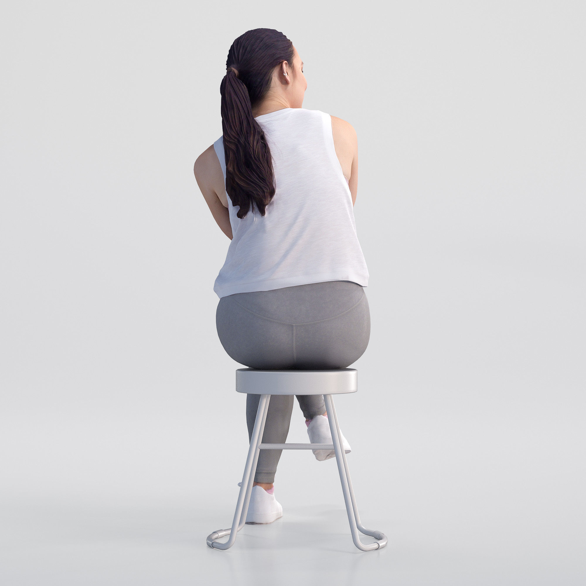 Bundle Casual 005 3D model_4