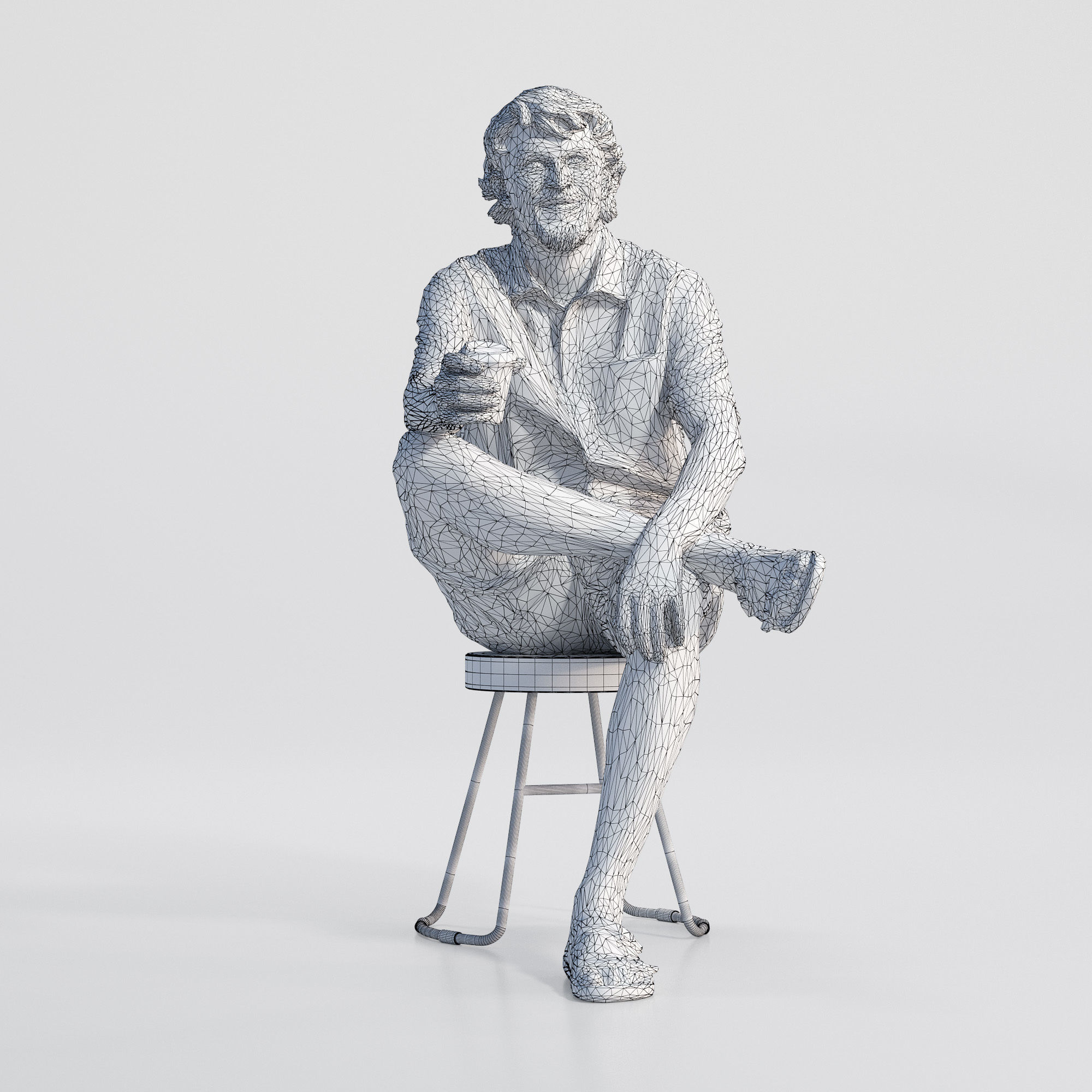 Bundle Casual 005 3D model_22