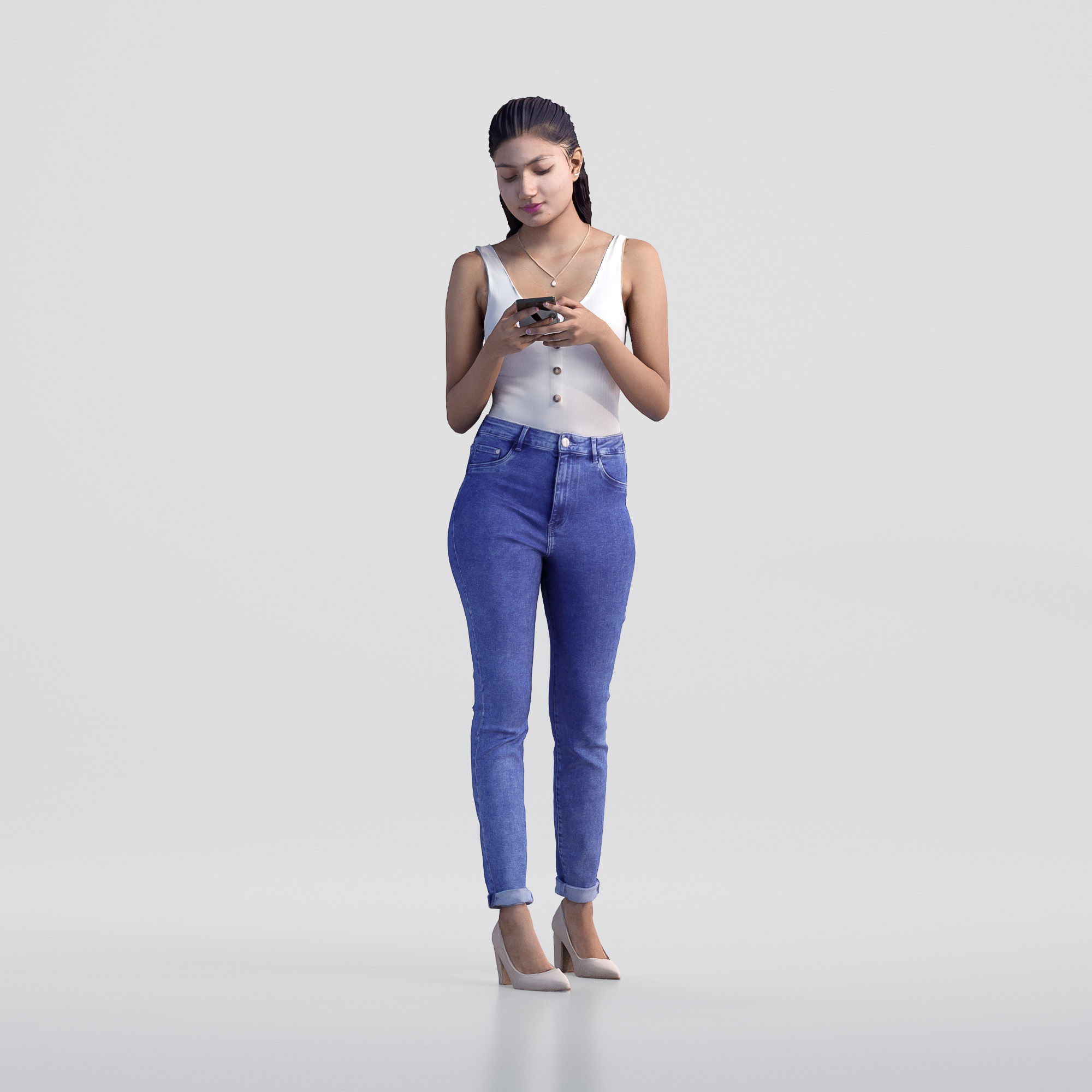 Bundle Casual 005 3D model_7