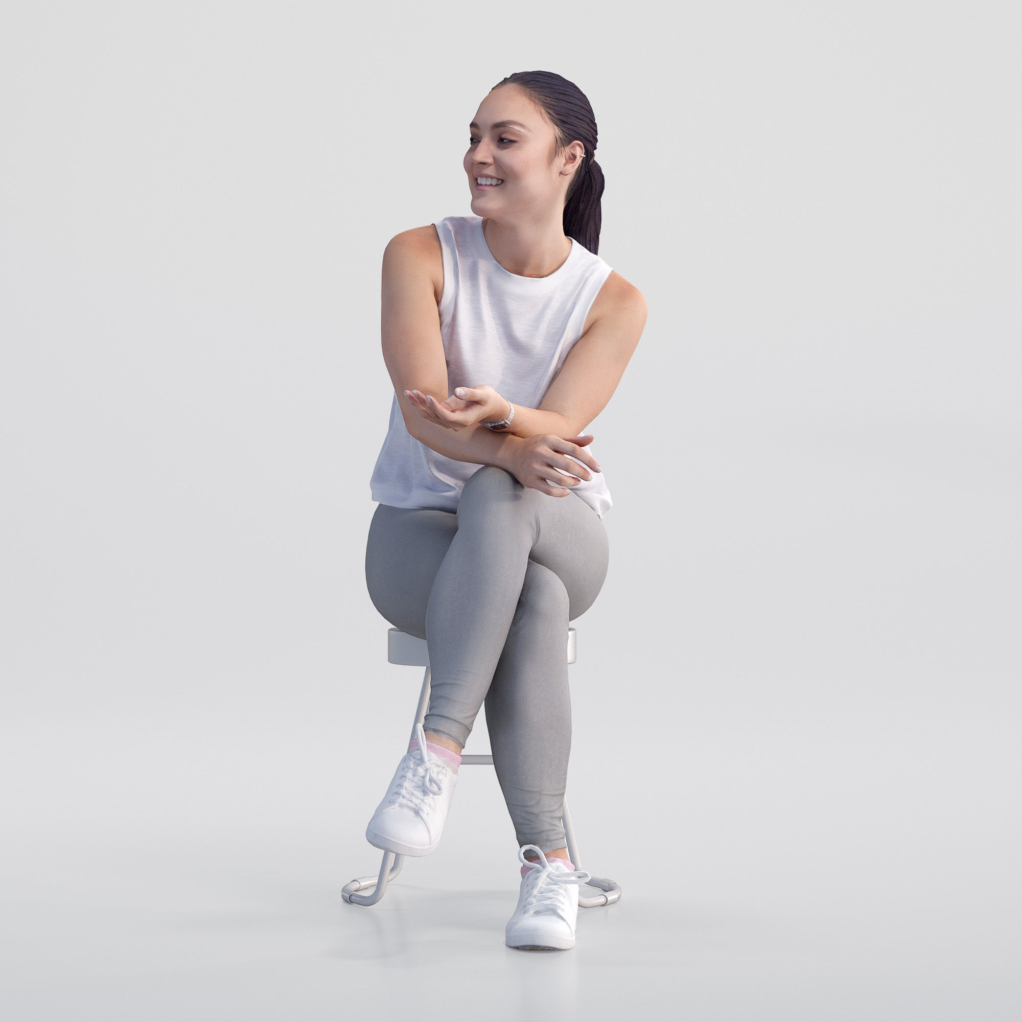 Bundle Casual 005 3D model_3