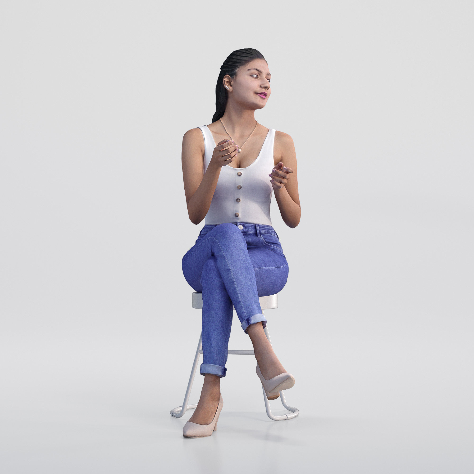 Bundle Casual 005 3D model_11