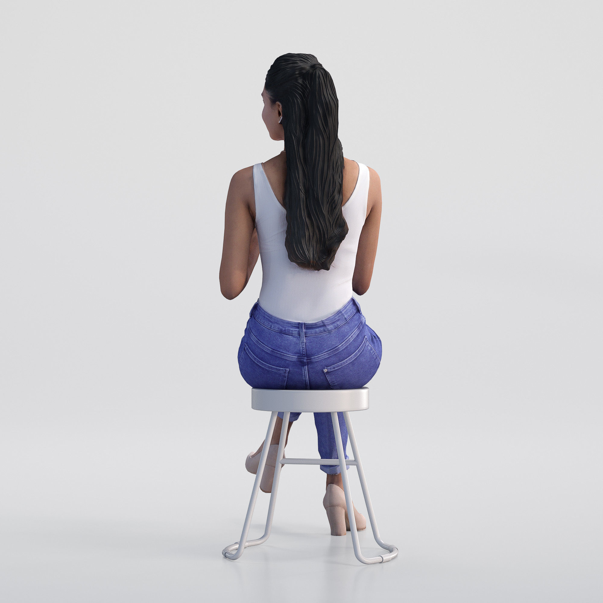 Bundle Casual 005 3D model_12