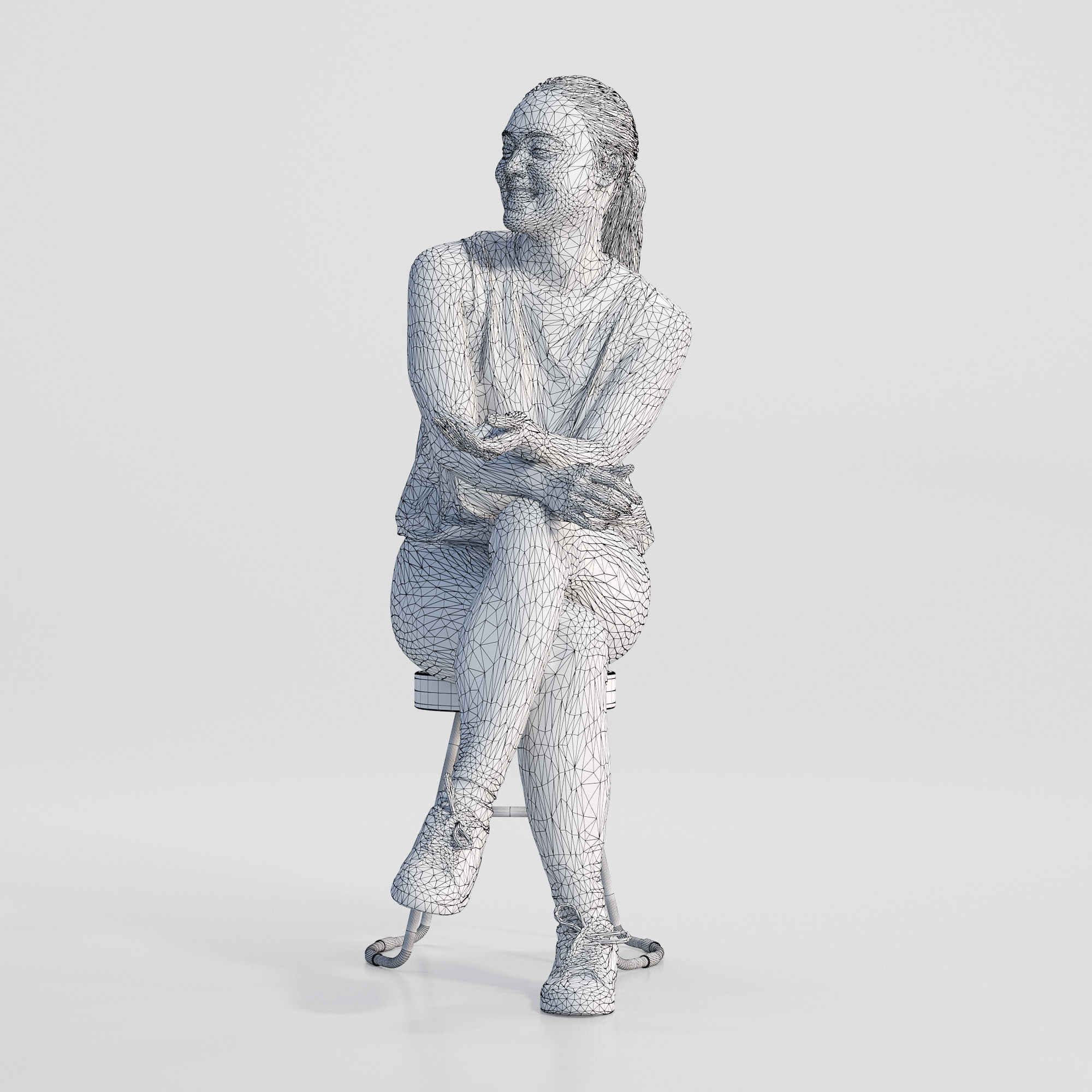 Bundle Casual 005 3D model_6