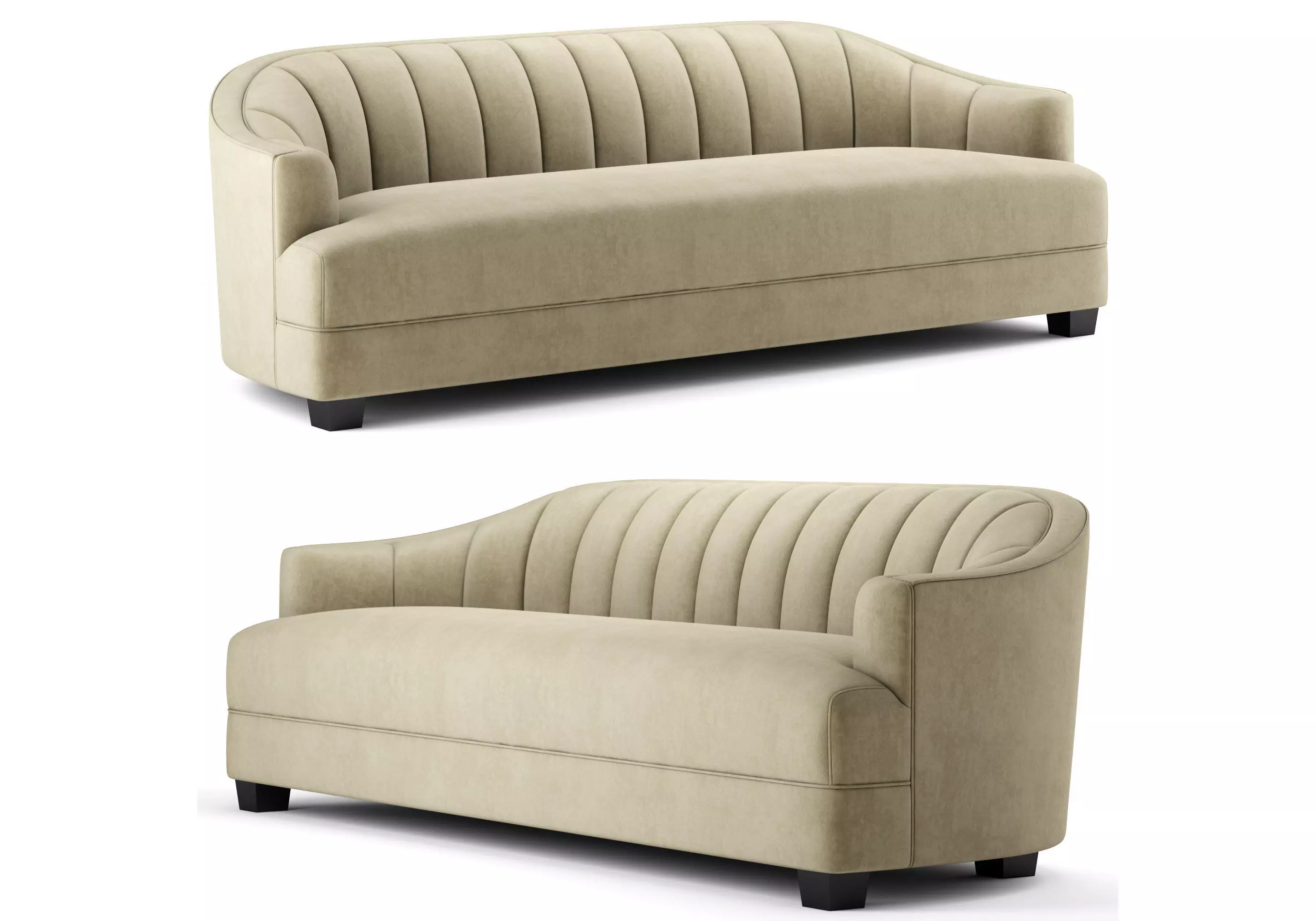 Polaris Sofa 3D model_0