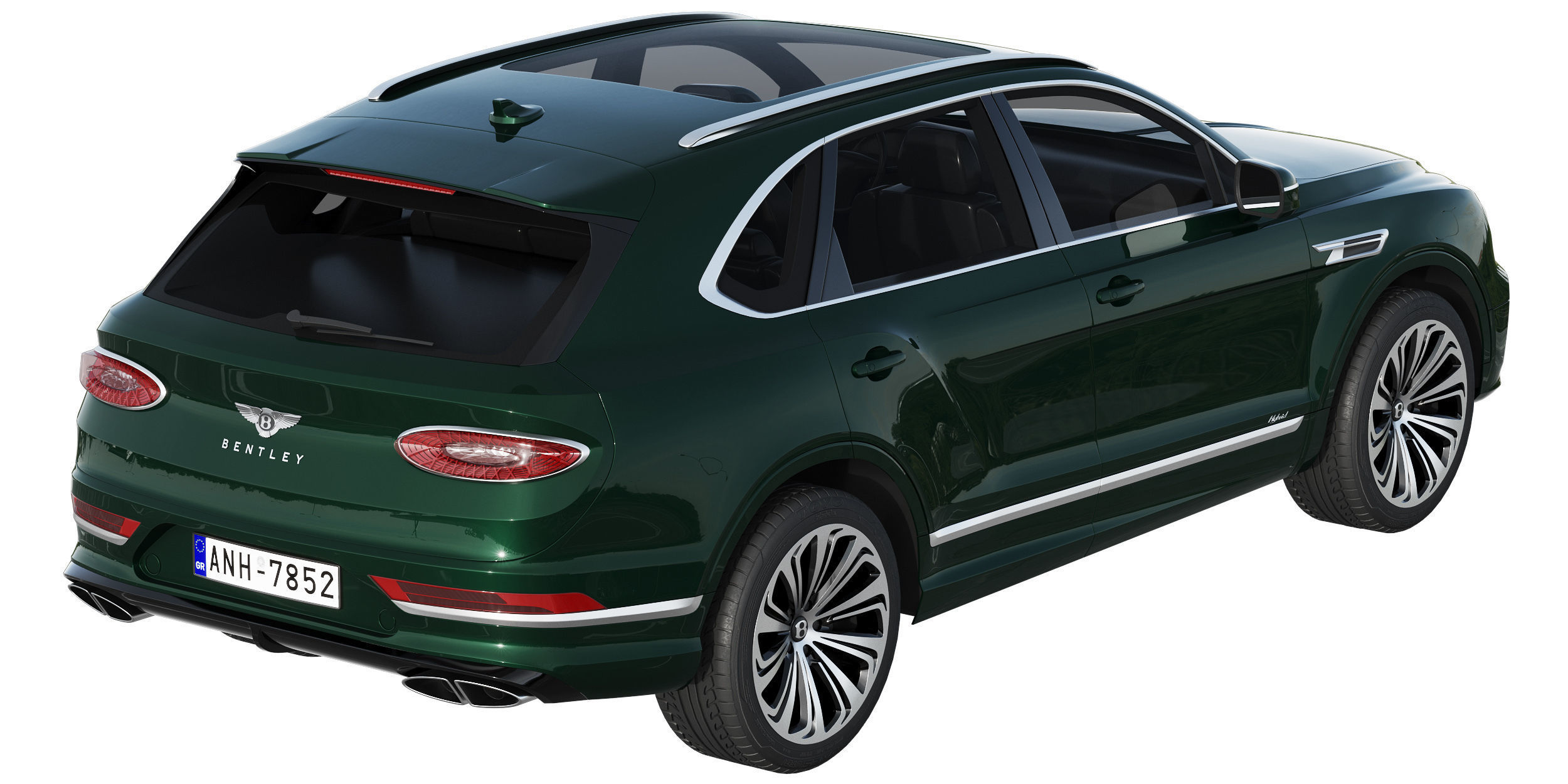 Bentley Bentayga Hybrid 2021 3D model_4