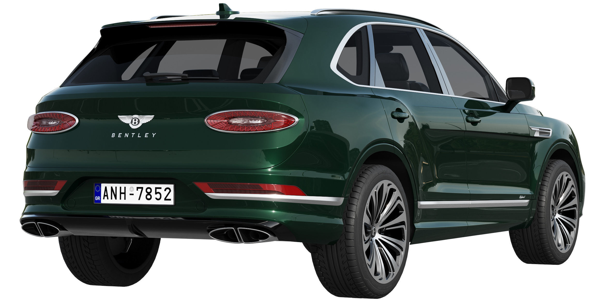Bentley Bentayga Hybrid 2021 3D model_3