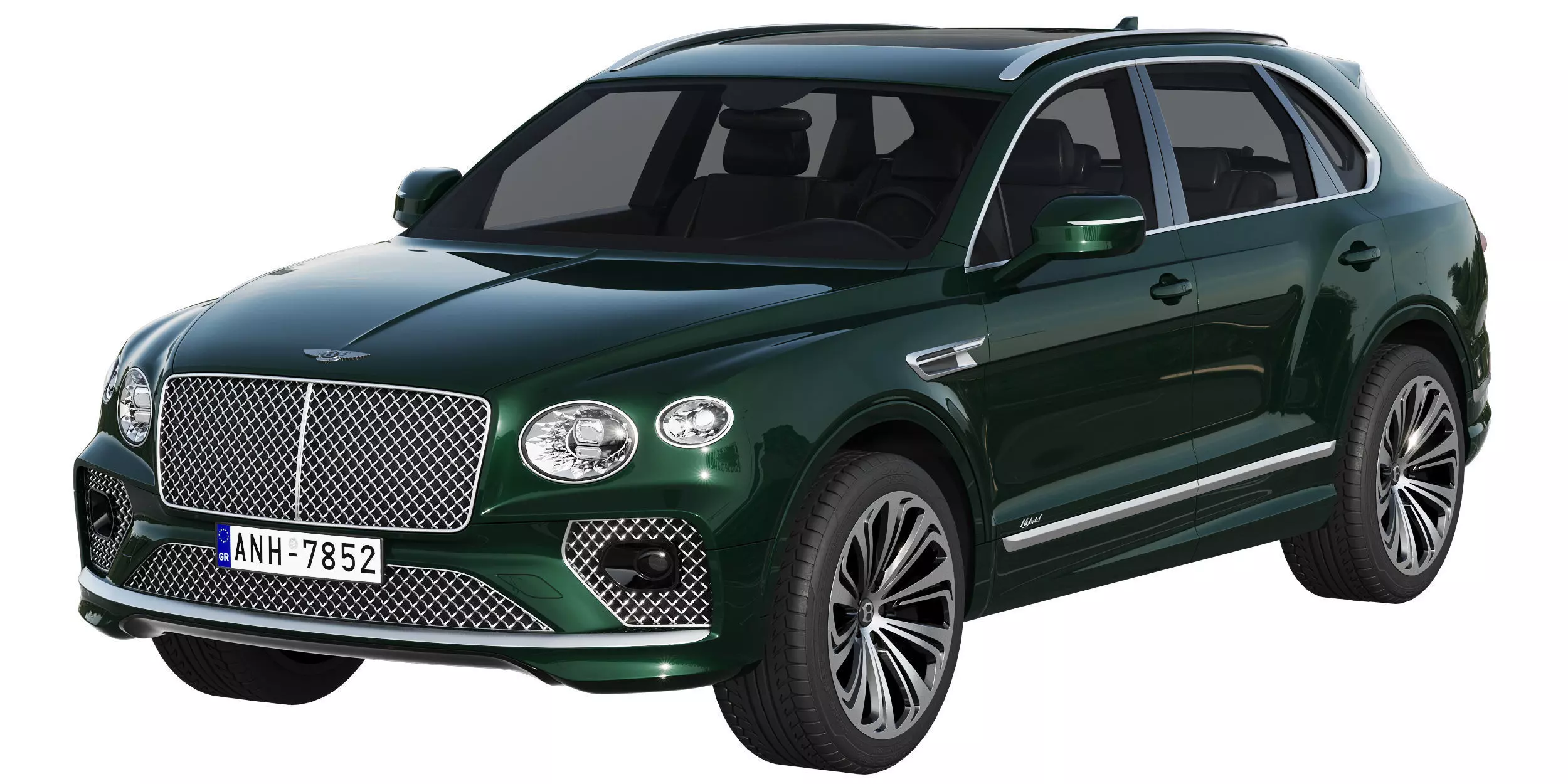 Bentley Bentayga Hybrid 2021 3D model_0