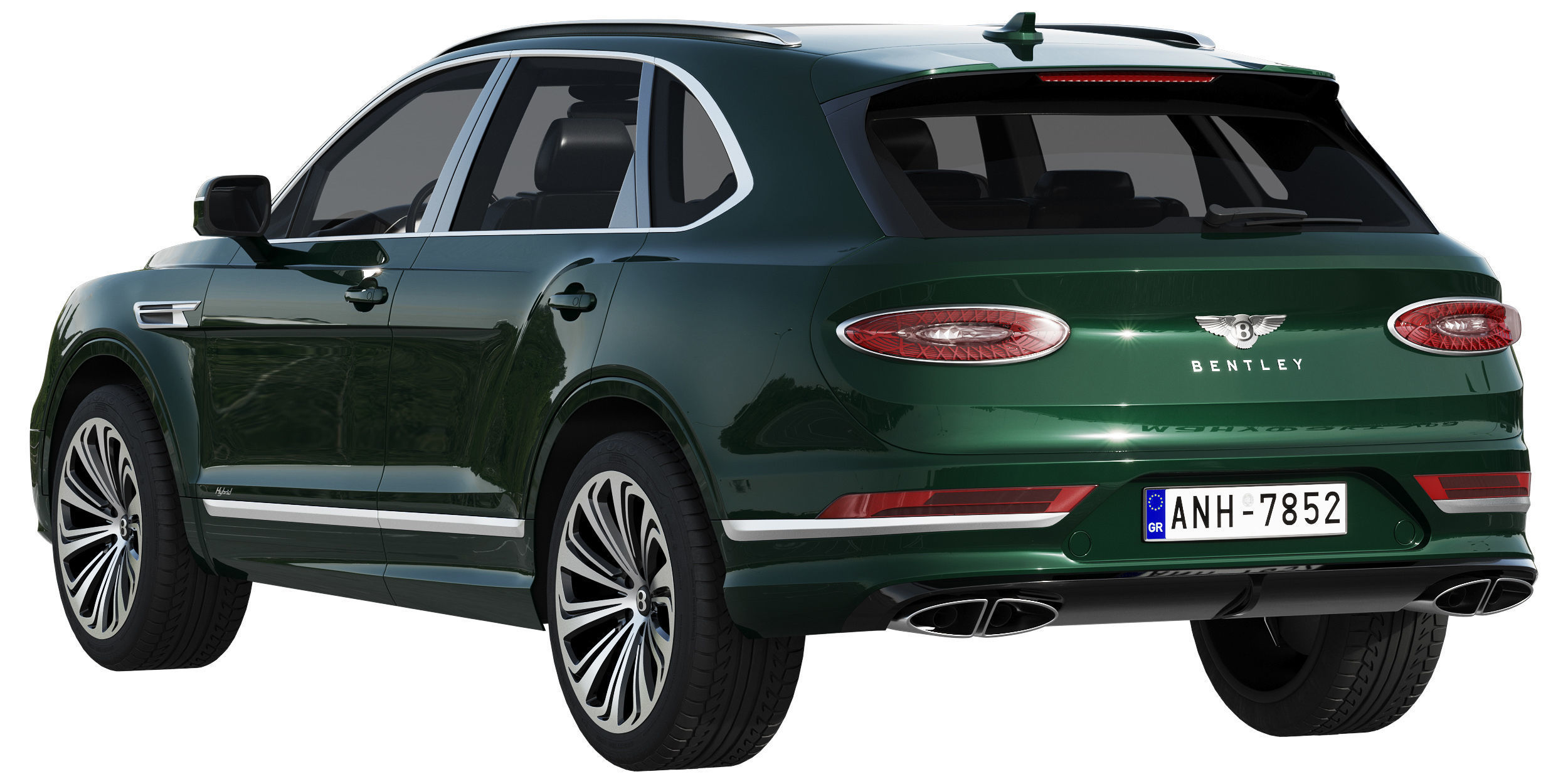 Bentley Bentayga Hybrid 2021 3D model_2