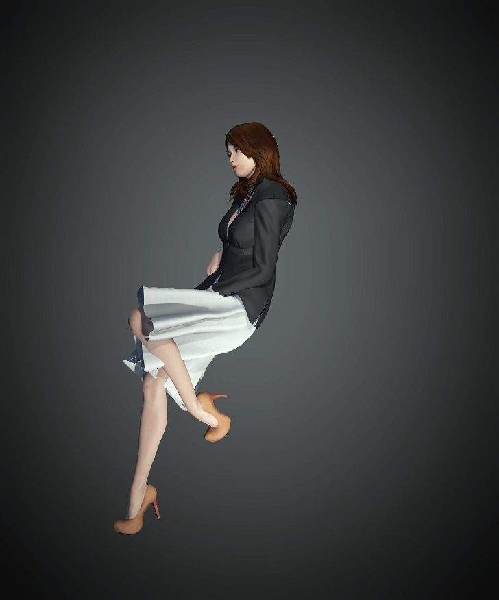 Unity Digital Human RH012 Free 3D model_5