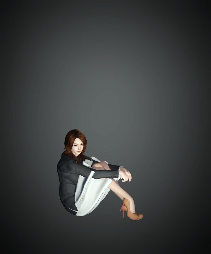 Unity Digital Human RH012 Free 3D model_8