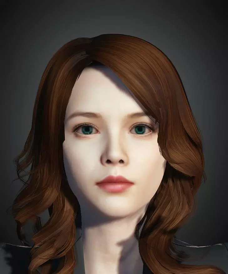 Unity Digital Human RH012 Free 3D model_0