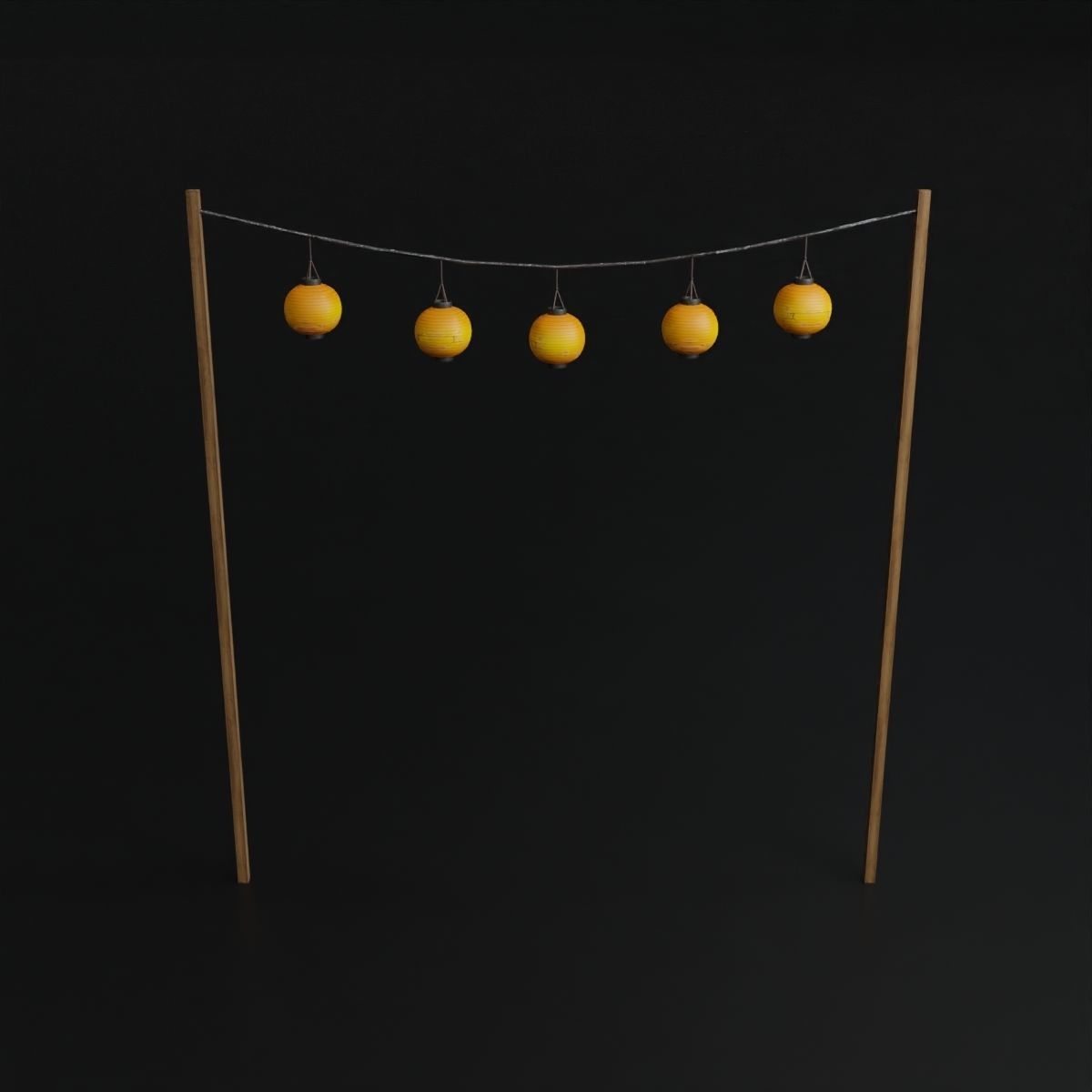 JAPANESE TRADITIONAL BUILDING AND ENVIRONMENT PACK 3D Model Collection_38