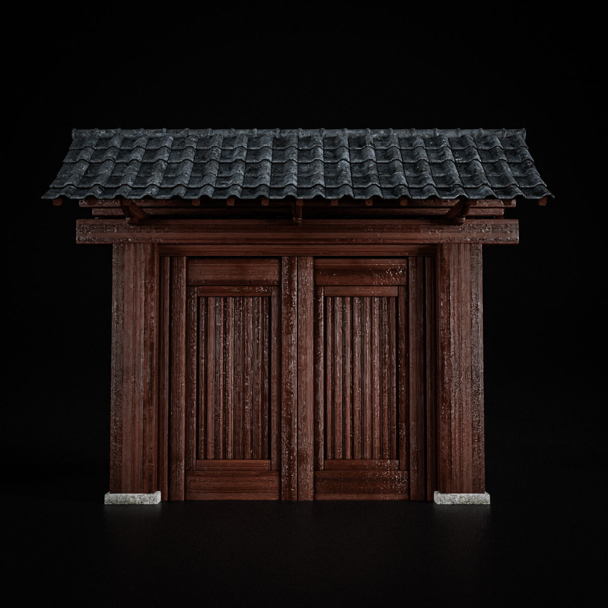 JAPANESE TRADITIONAL BUILDING AND ENVIRONMENT PACK 3D Model Collection_30