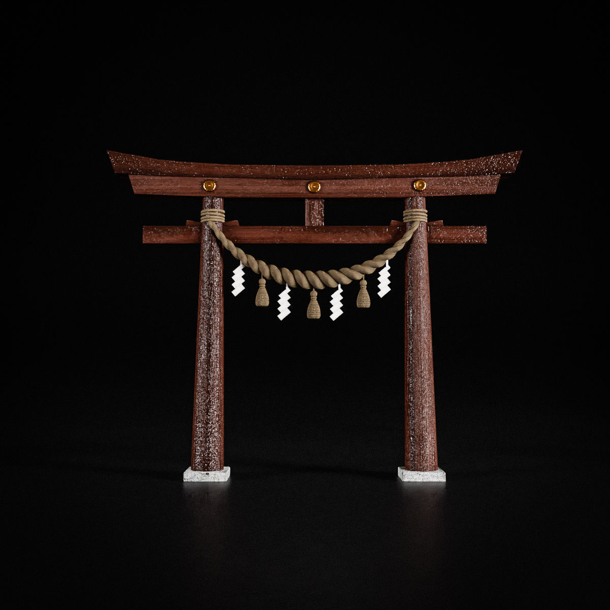 JAPANESE TRADITIONAL BUILDING AND ENVIRONMENT PACK 3D Model Collection_28