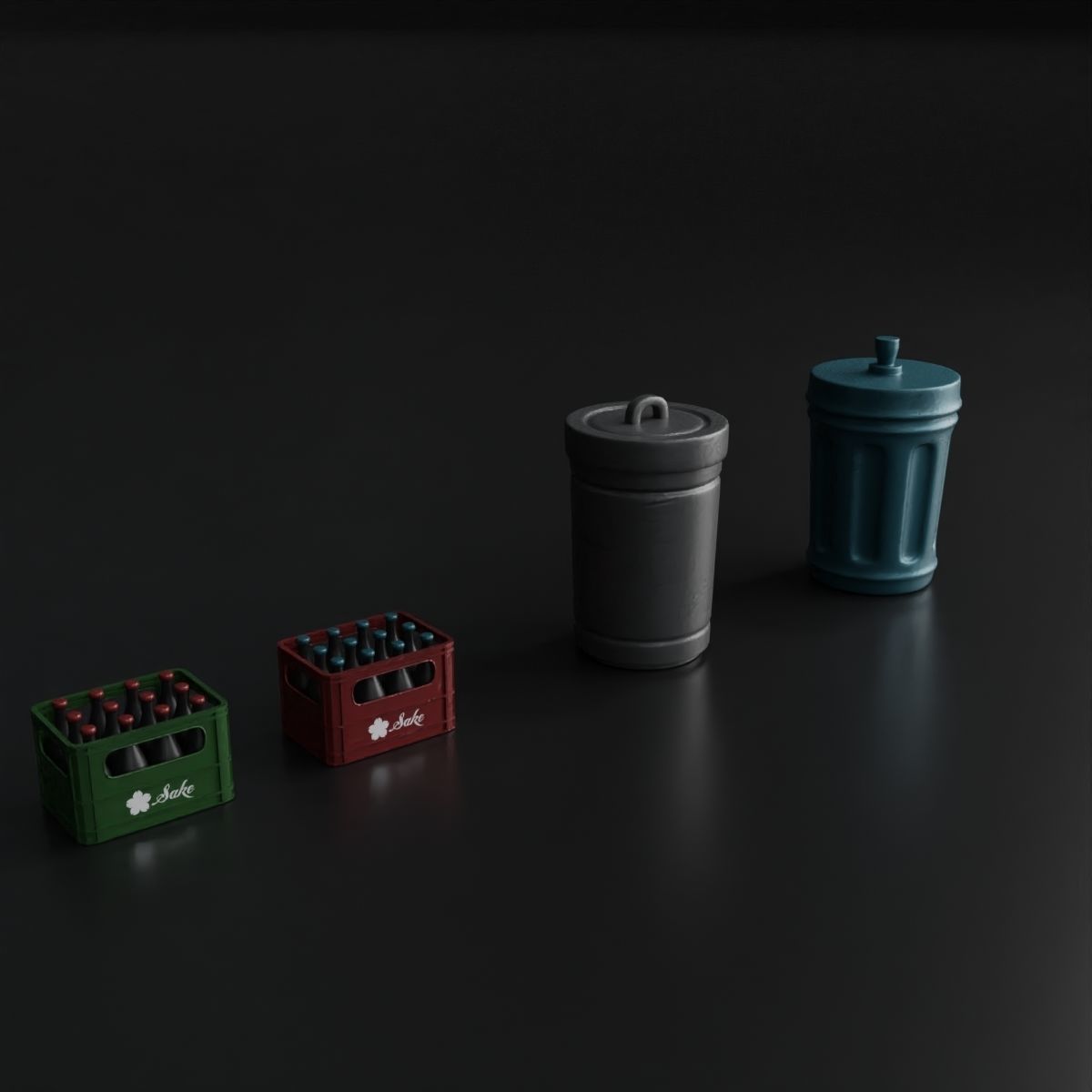 JAPANESE TRADITIONAL BUILDING AND ENVIRONMENT PACK 3D Model Collection_42